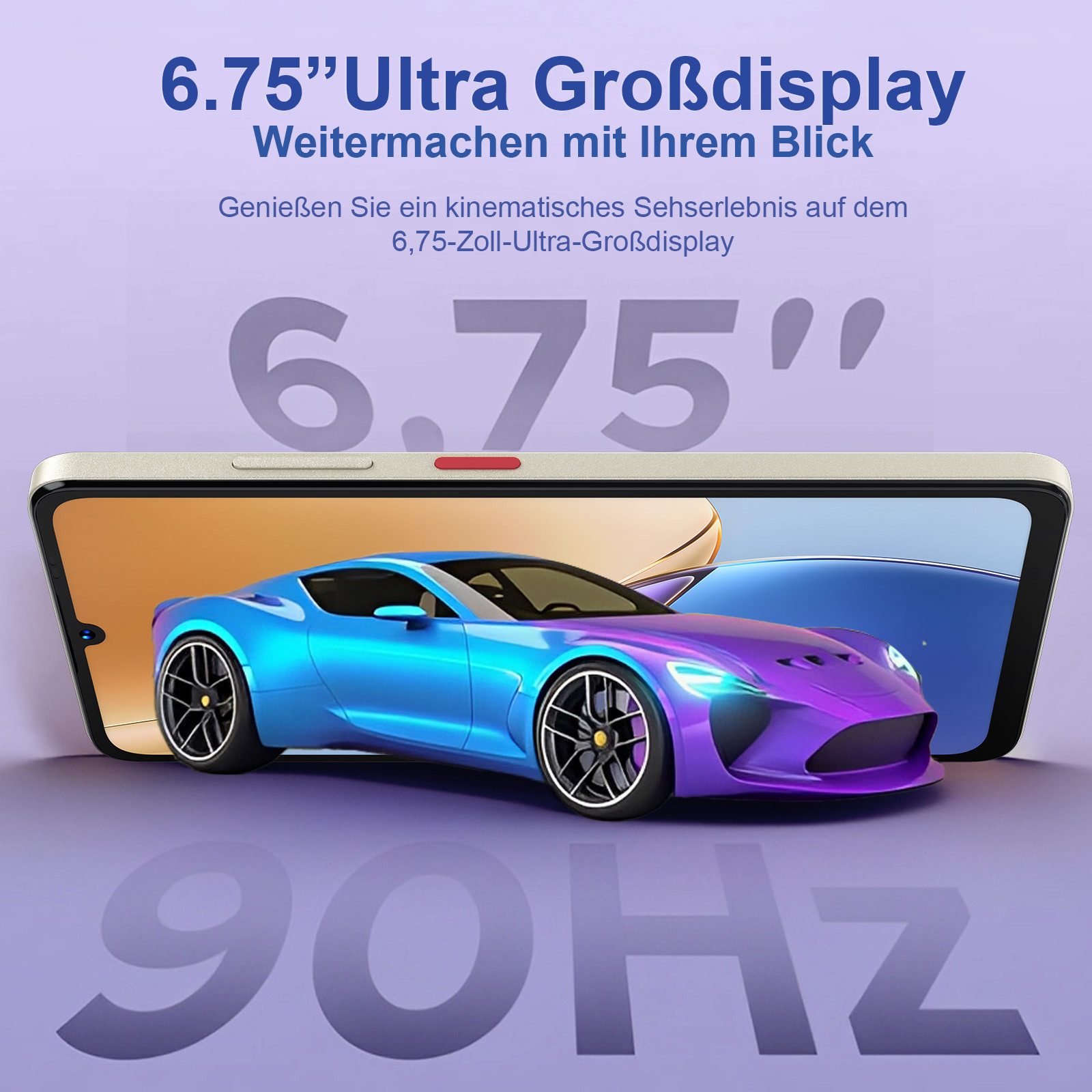 ZTE Blade A56 Smartphone (17,14 cm/6,75 Zoll, 64 GB Speicherplatz, 13 MP Kamera)