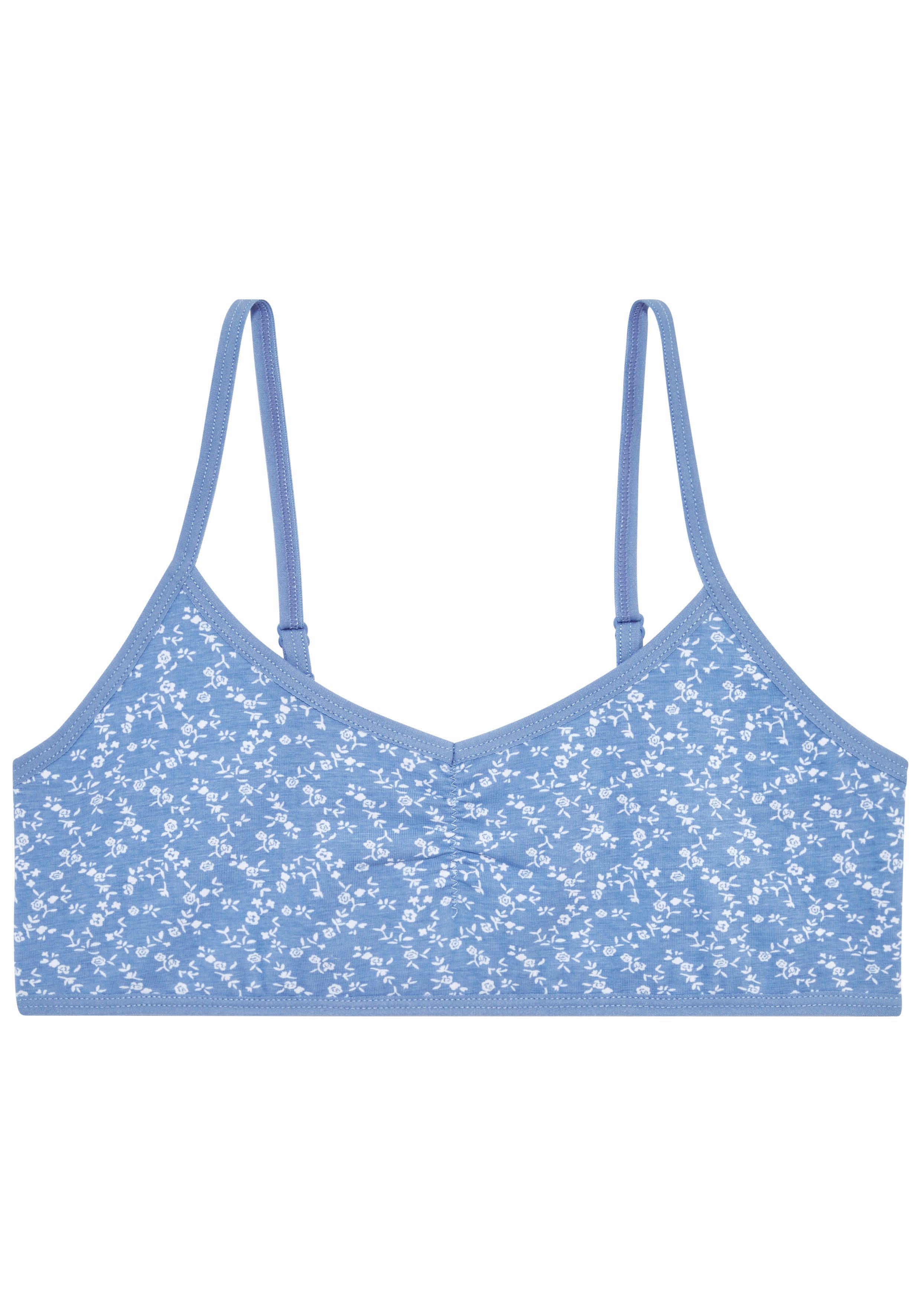 petite fleur Set: Bustier (4-tlg., mit Slip) Oberteil mit hübscher Raffung vorn