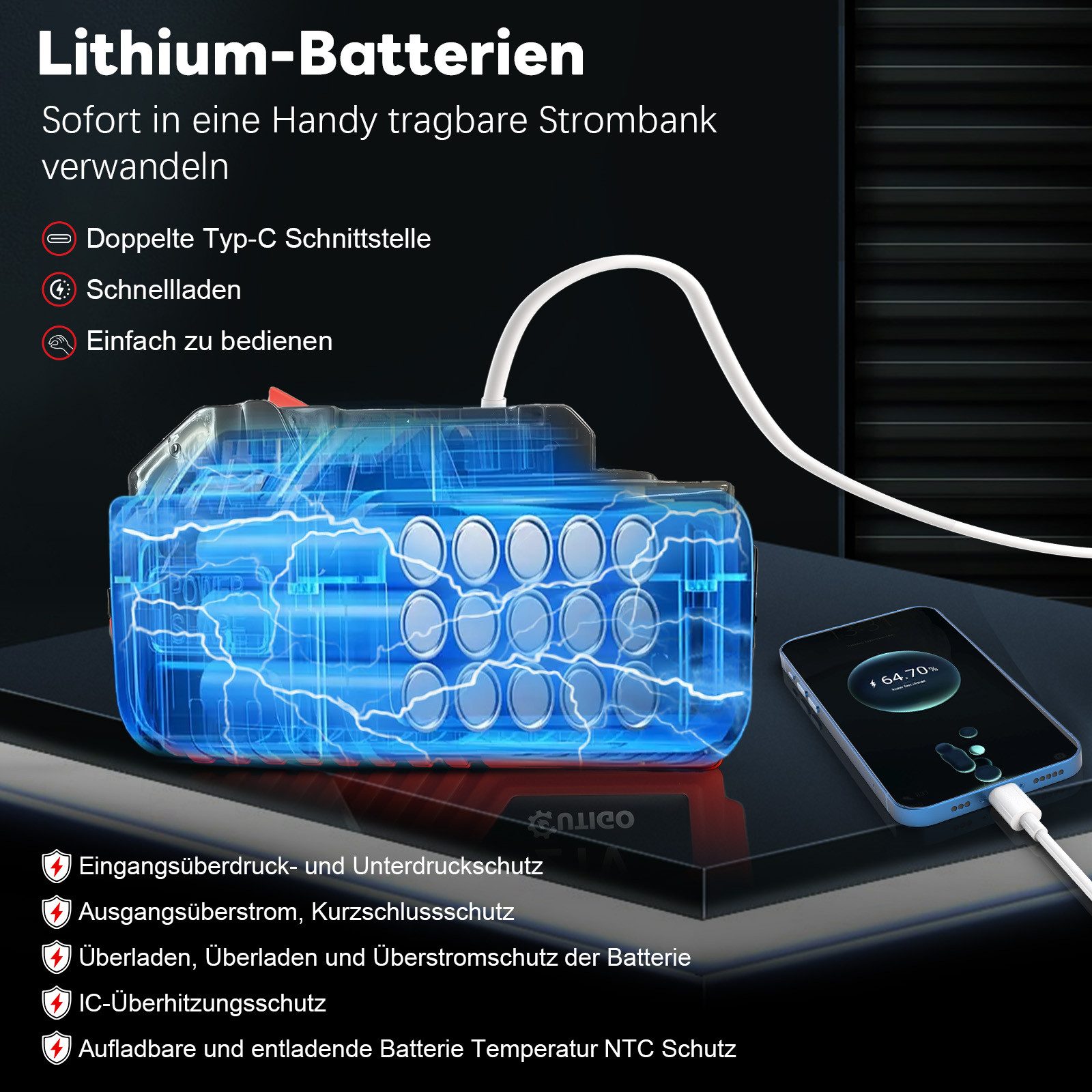 OUTIGO Akku-Freischneider Akku-Rasentrimmer mit 4000mAh 21V Akku, Verstellb günstig online kaufen