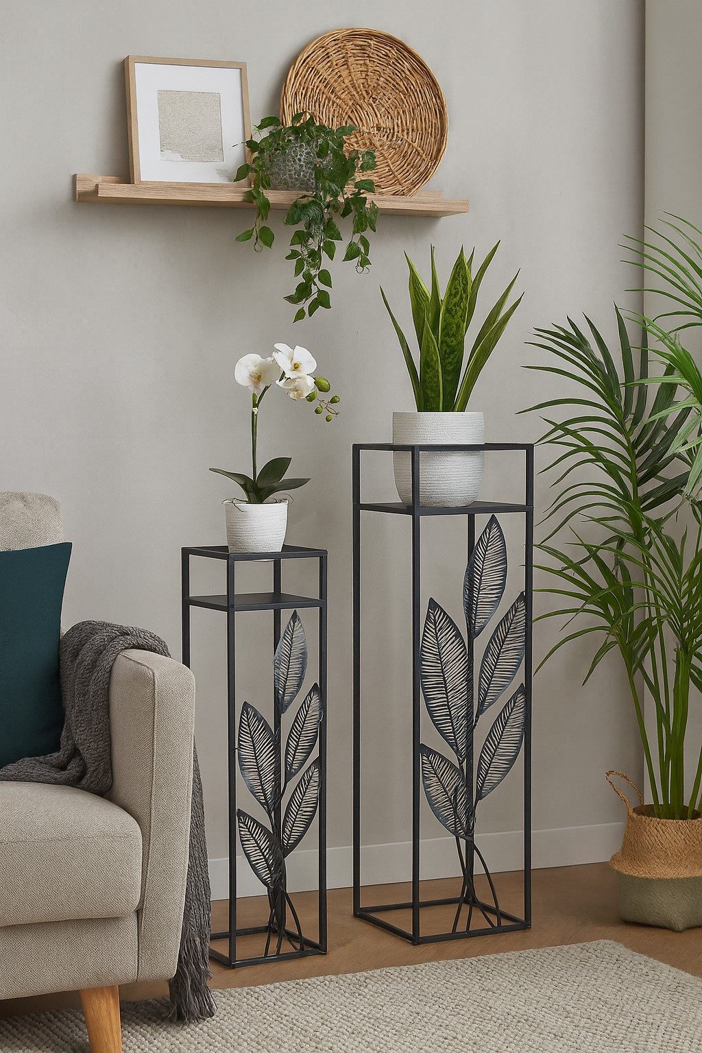 moebel-direkt-online Blumenständer 2tlg. Blumenständer Set, in zwei Farben günstig online kaufen