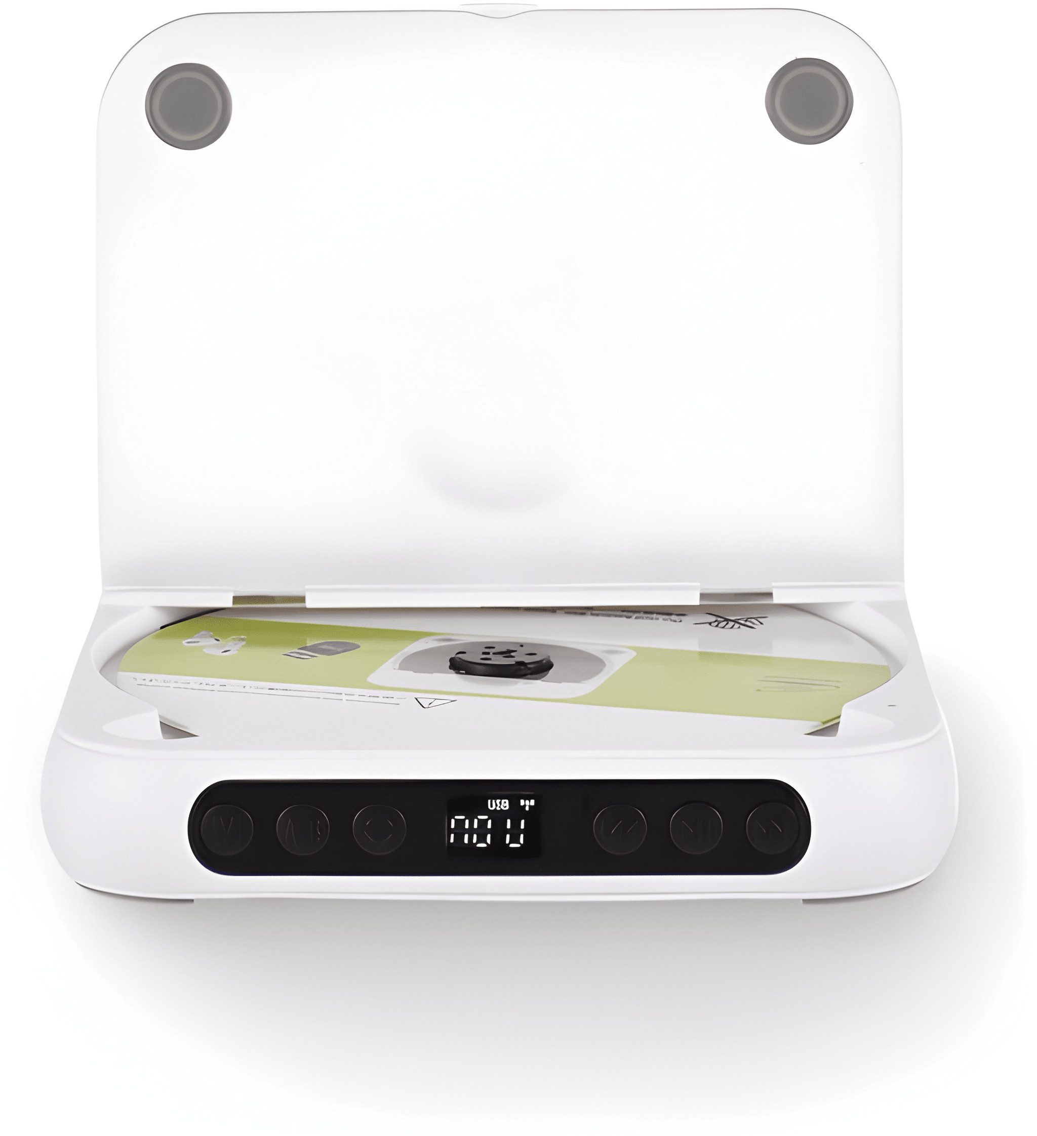 Athlix Tragbarer Bluetooth CD-Player für CD, CD-R, CD-RW, MP3 und WMA CD-Player (Wiedergabe per Bluetooth, USB oder TF-Karte)