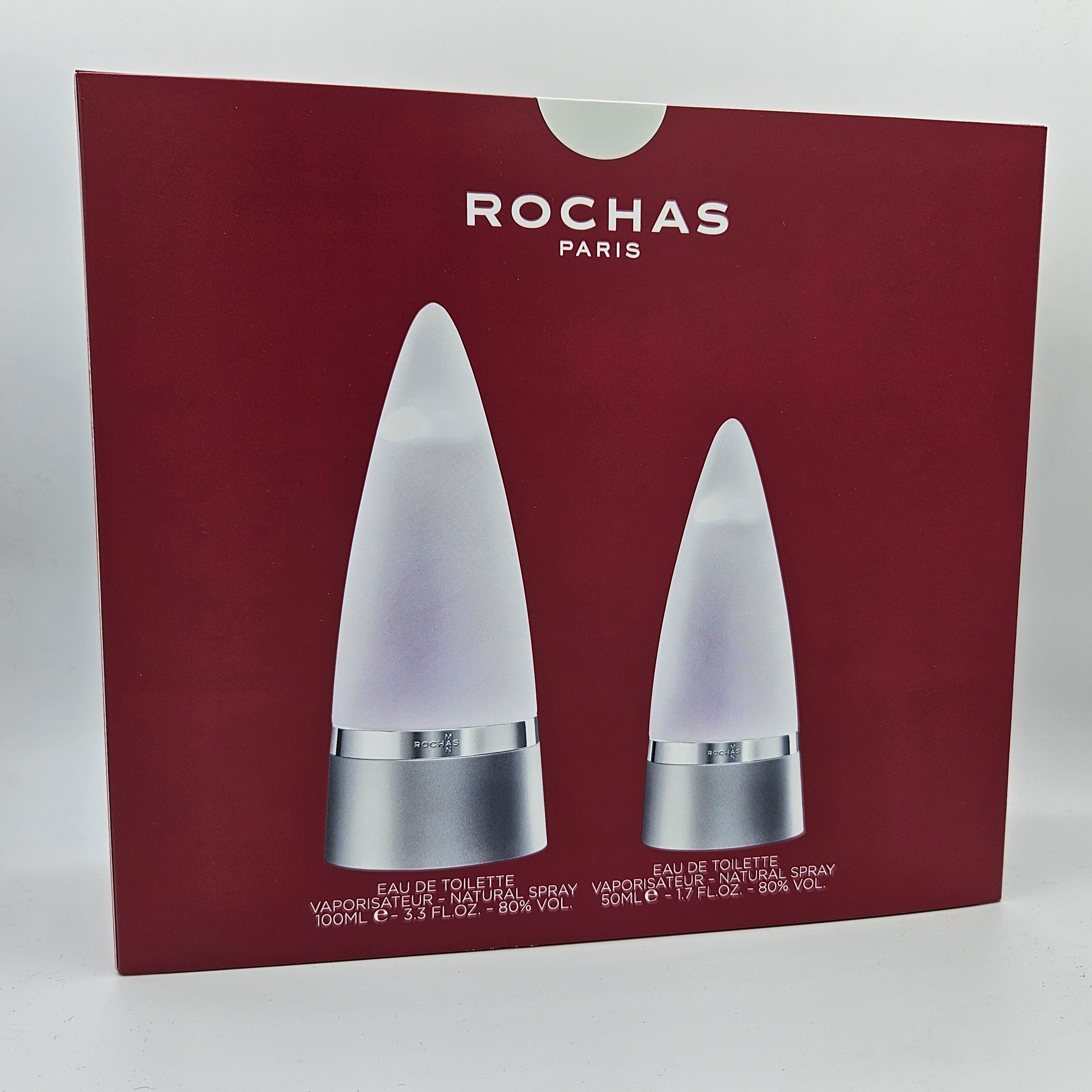 Eau de Toilette Rochas Man 100 ml Eau de Toilette + 50 ml Eau de Toilette Set