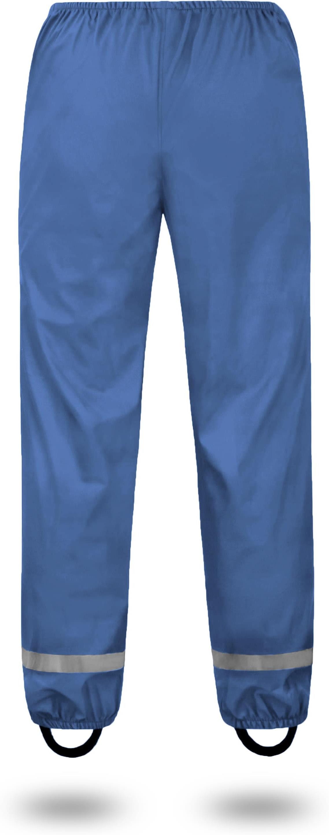 normani Regenhose Kinder Regenhose York Jungen und Mädchen - Wind- und wasserdichte Regenhose mit Reflektoren