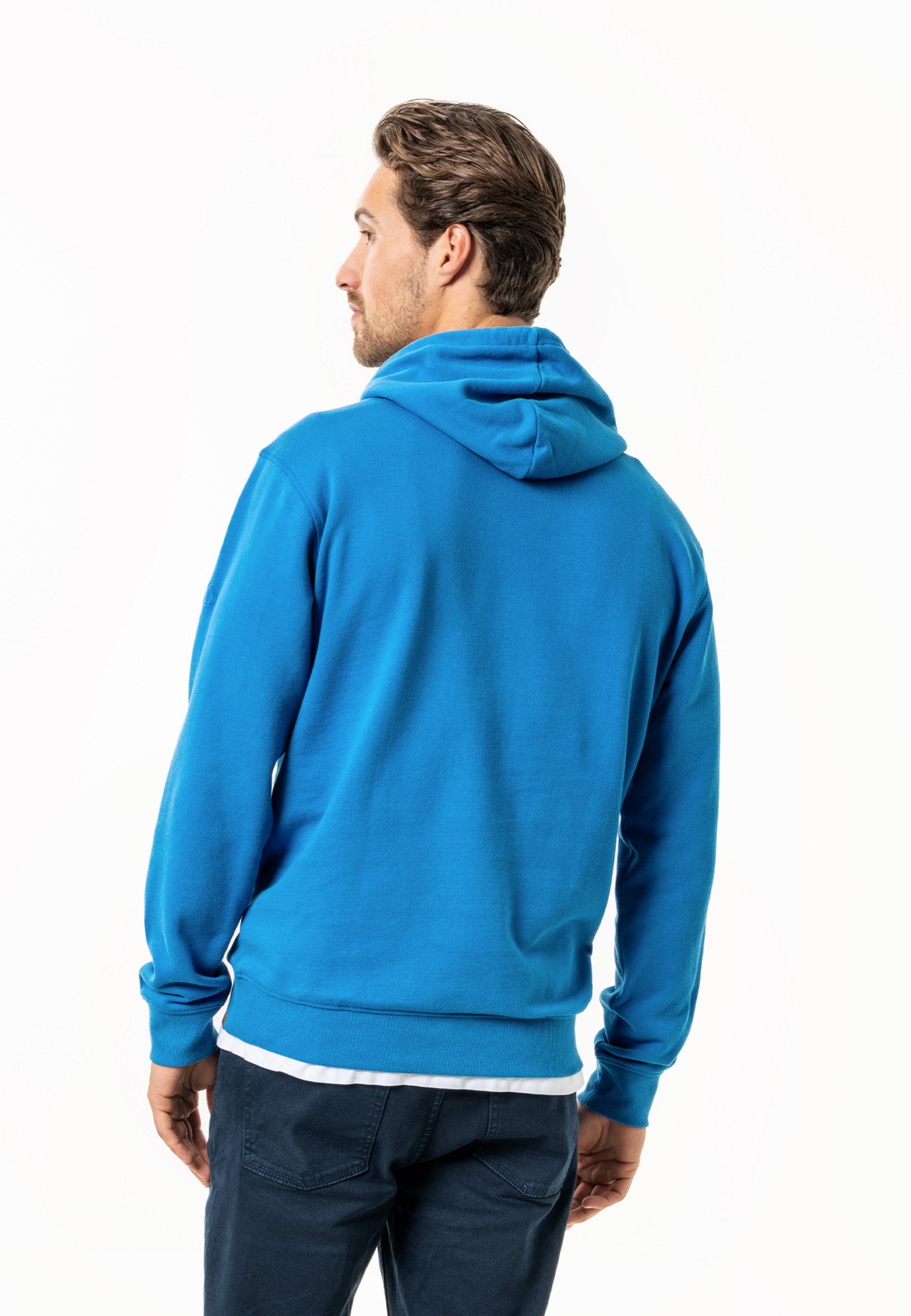 LIVING CRAFTS Kapuzenpullover SASSO GOTS zertifiziert