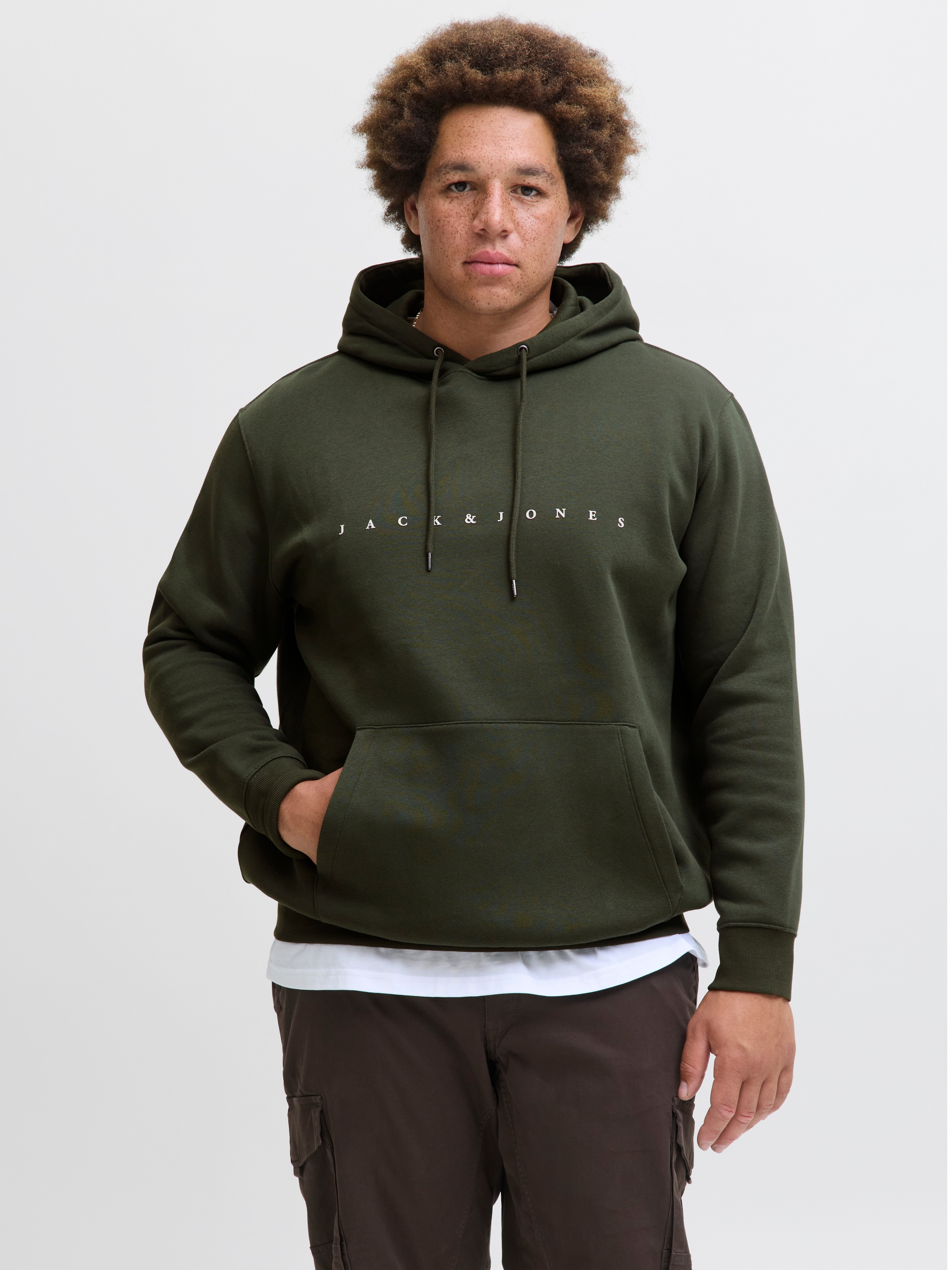 Jack & Jones PlusSize Kapuzensweatshirt JJESTAR günstig online kaufen