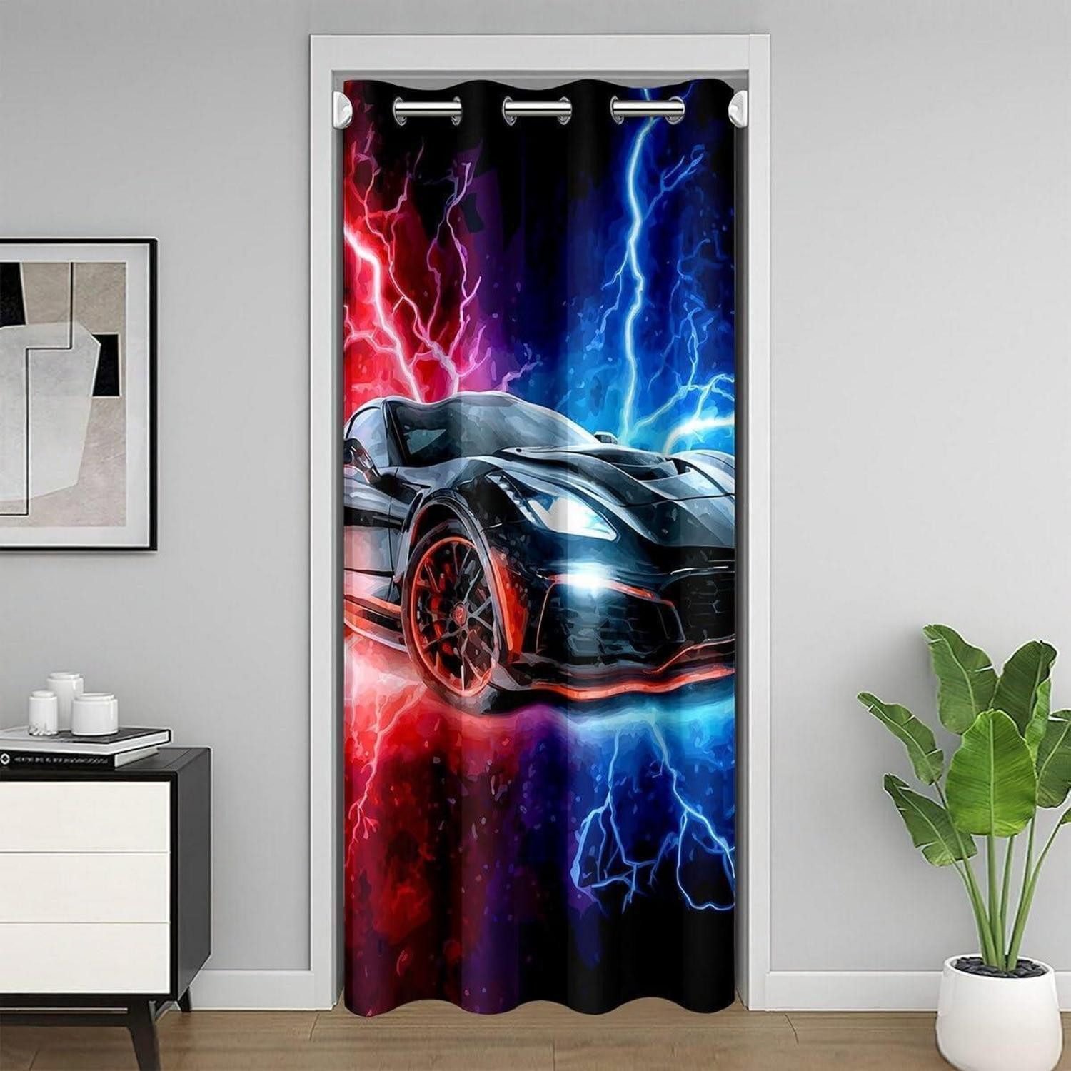 LuxusKollektion Türvorhang Türvorhang Junge Extreme Sport 86x203cm (1 St)