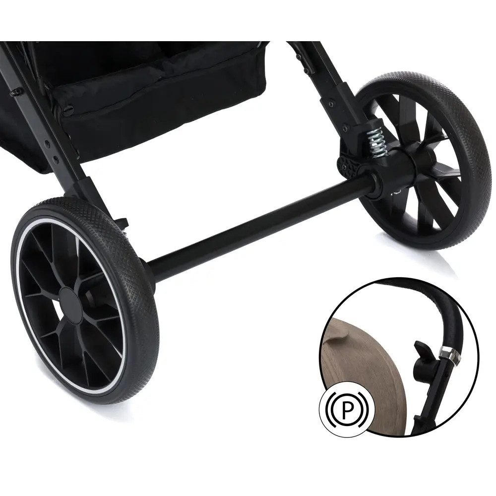 Fillikid Kombi-Kinderwagen Buggy Fill Axis taupe – Bild 5 von 5