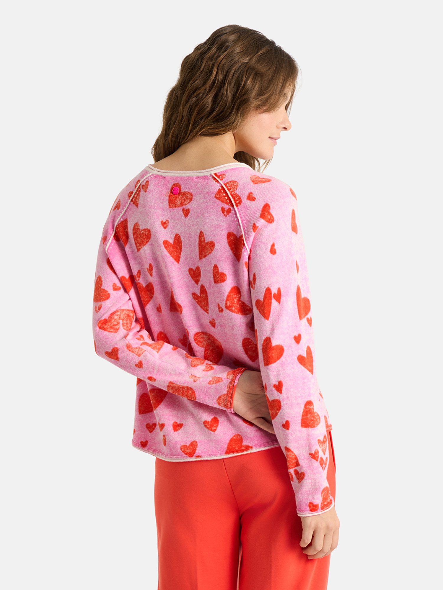 Lieblingsstück Rundhalspullover LiloL gemustert, Rundhalsausschnitt günstig online kaufen