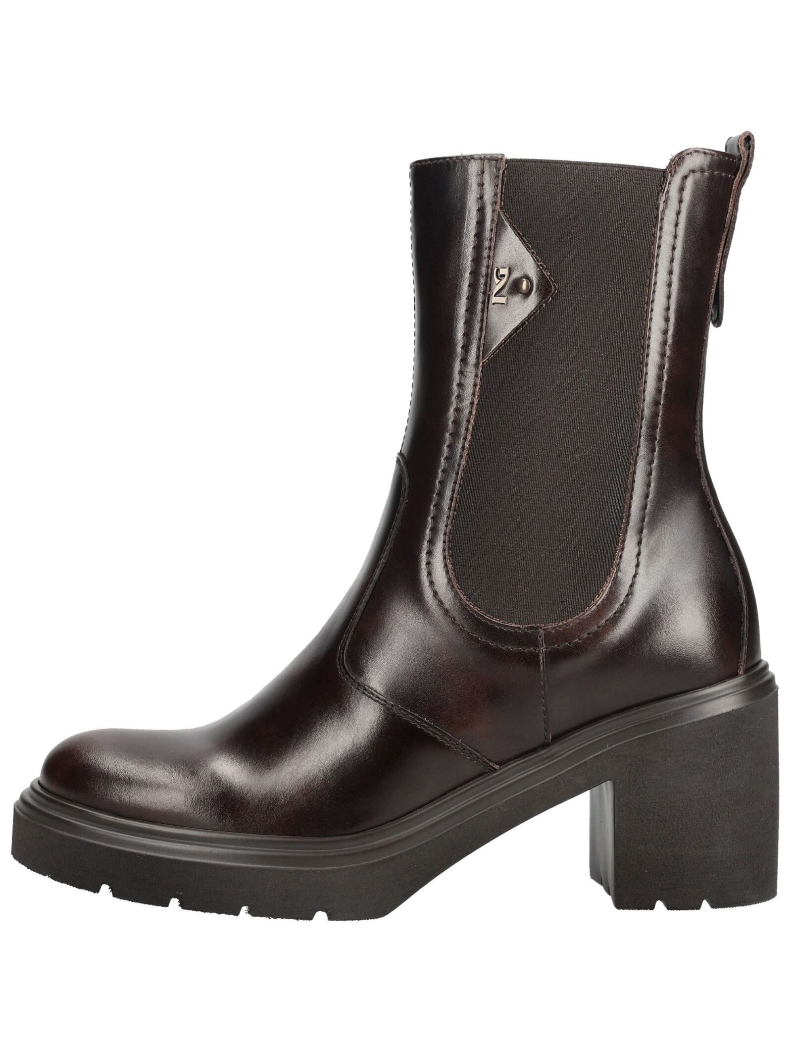 Nero Giardini Nero Giardini Stiefelette Leder/Textil High-Heel-Stiefelette