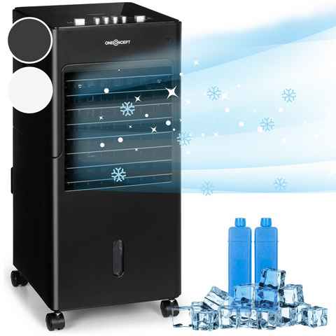 ONECONCEPT Ventilatorkombigerät Freshboxx 3-in-1 Luftkühler, mit Wasserkühlung & Eis mobil Klimagerät ohne Abluftschlauch