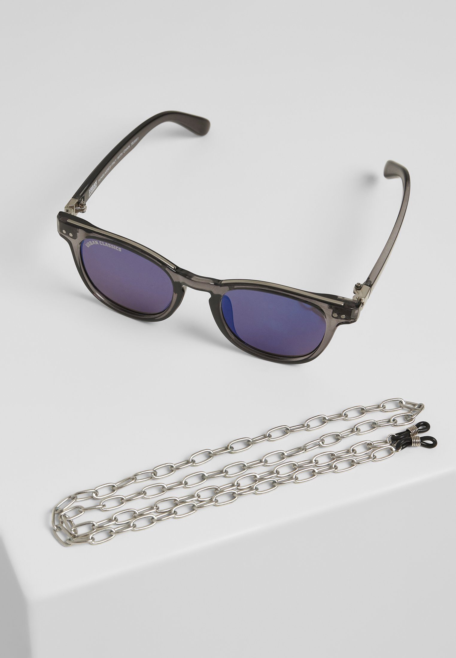 with Sunglasses Italy grey/silver/silver Sonnenbrille Unisex URBAN CLASSICS chain