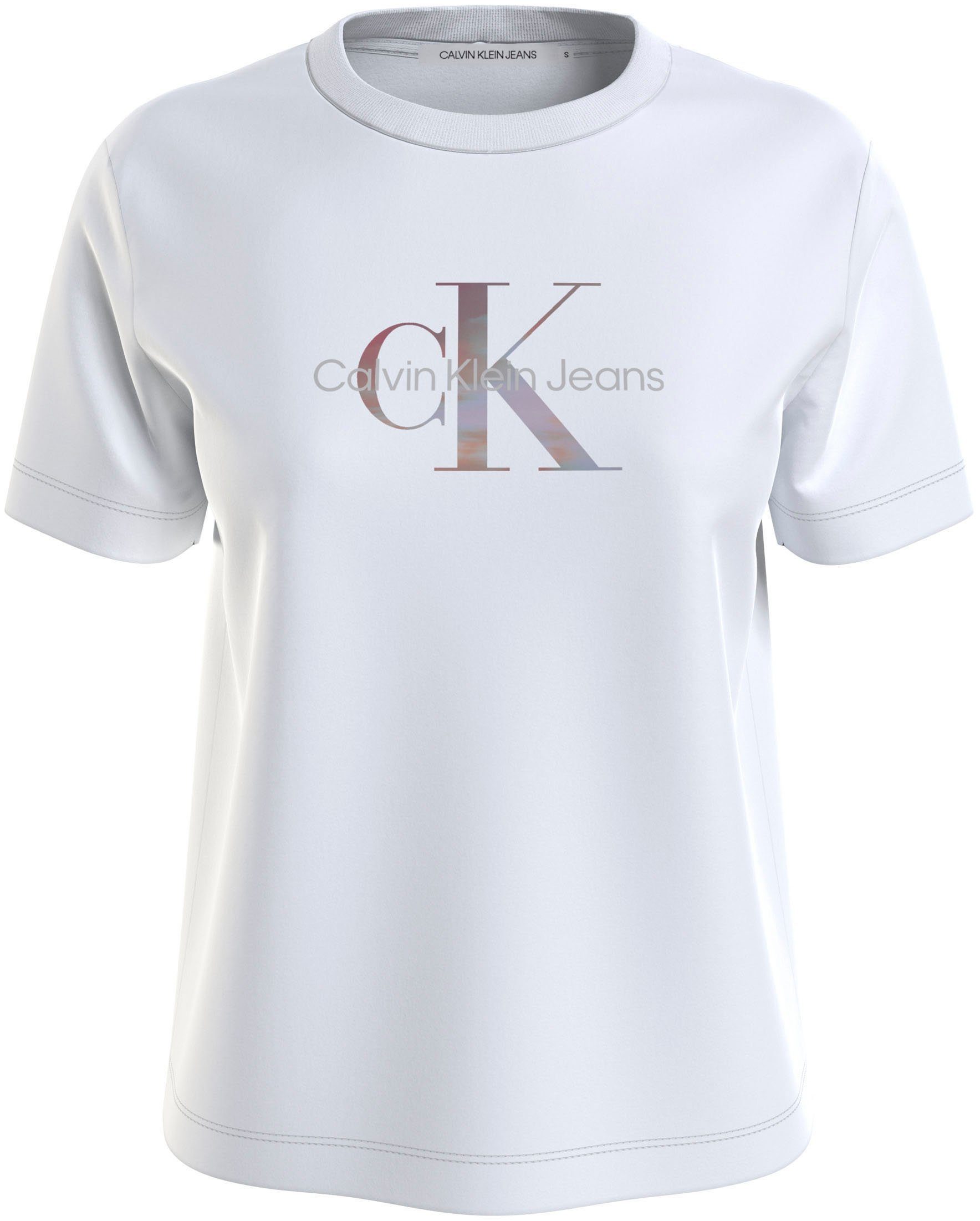 Calvin Klein Jeans Plus T-Shirt PLUS DIFFUSED MONOLOGO TEE Große Größen