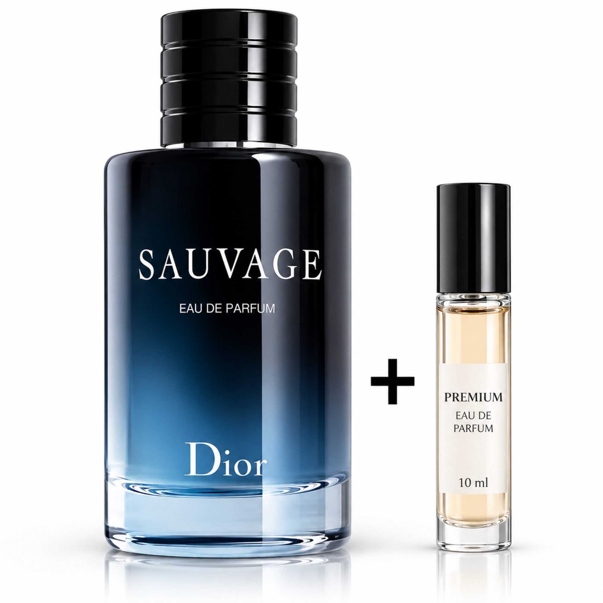 Dior Duft-Set Sauvage EdP 100 ml inkl. Premium Eau de Parfum 10 ml, 2-tlg., Duft-Duo mit zusätzlichem Premium Eau de Parfum 10 ml