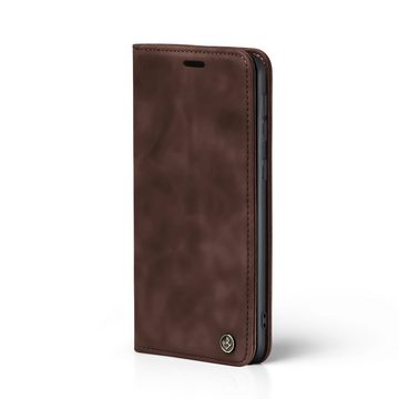 Tec-Expert Handyhülle Tasche Hülle für Samsung Galaxy A51, Cover Klapphülle Case mit Kartenfach Fliphülle aufstellbar