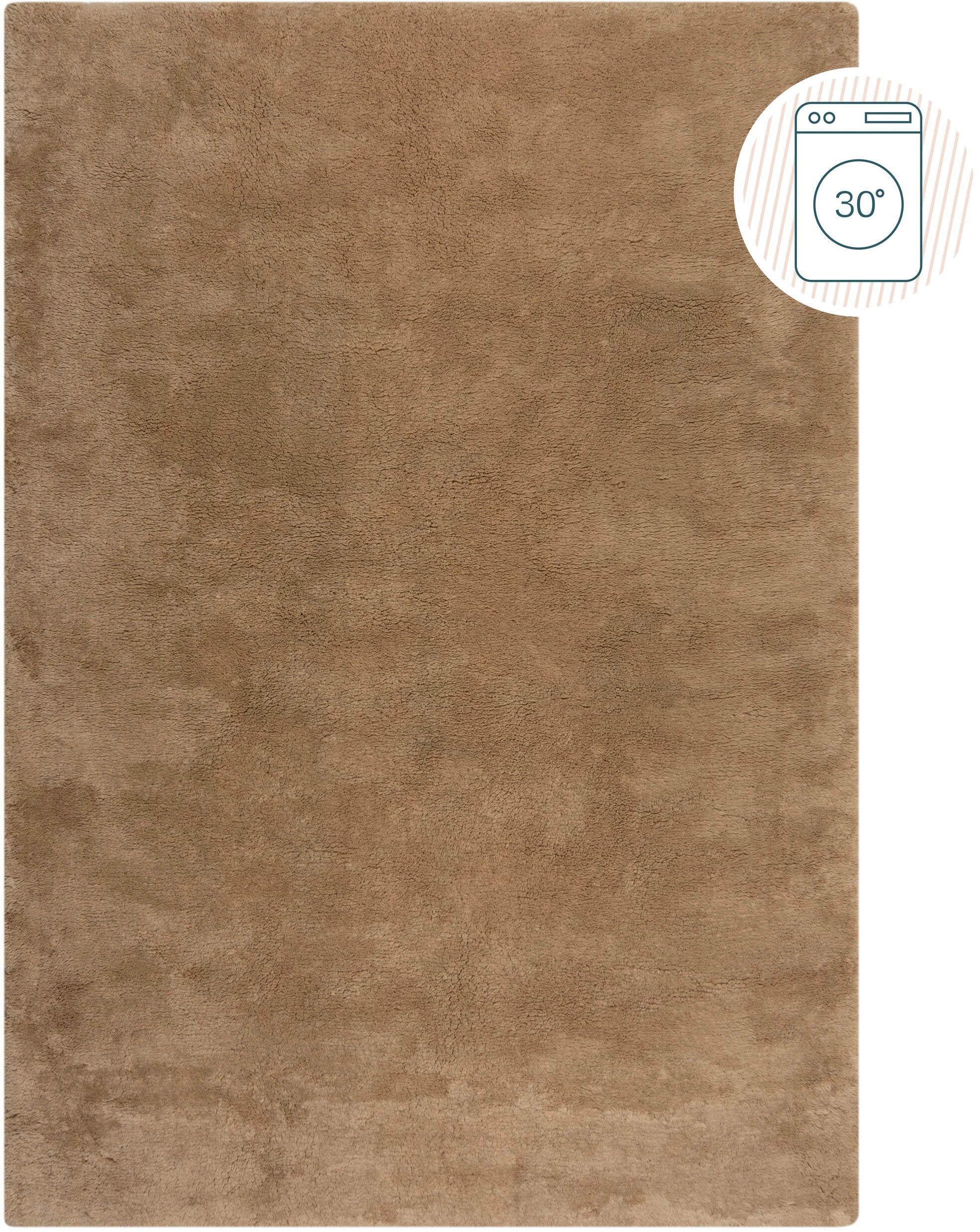 FLAIR RUGS Hochflor-Teppich Faroe Wool Look, günstig online kaufen