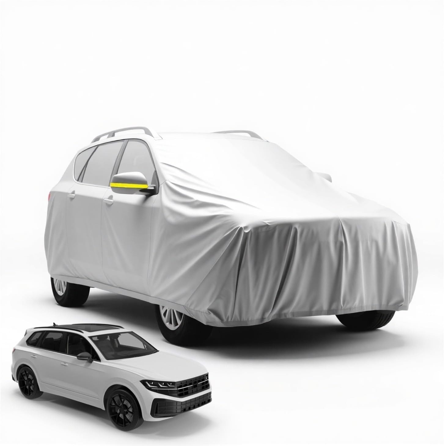 OwnWheel Autoplane SUV Wasserdichte Autoschutzhülle 490x190x180cm für Schutz & Abdeckung (Packung, 1-St)