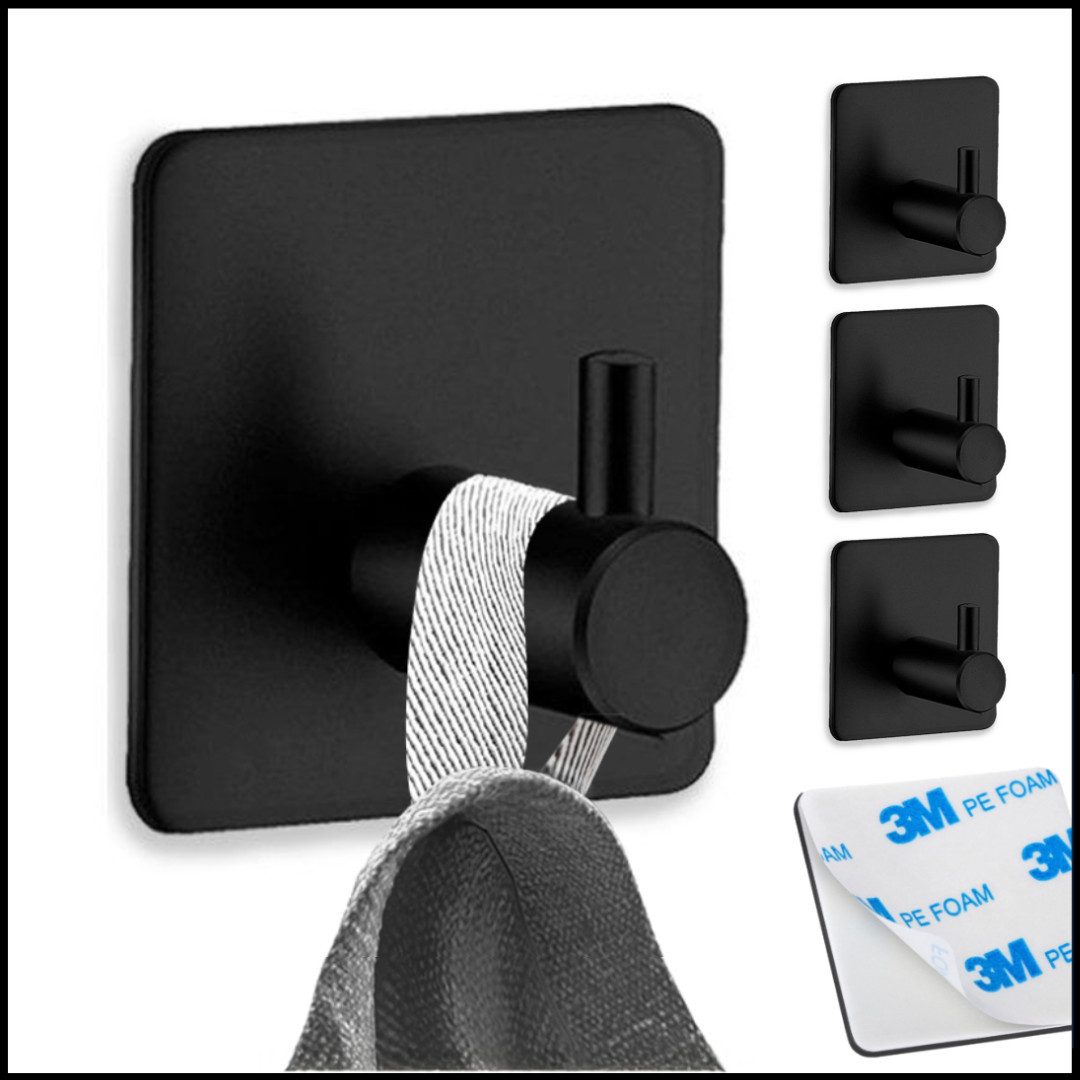 LIVINA HOME Handtuchhaken Haken selbstklebend Bad und Küche, Handtuchhalter günstig online kaufen