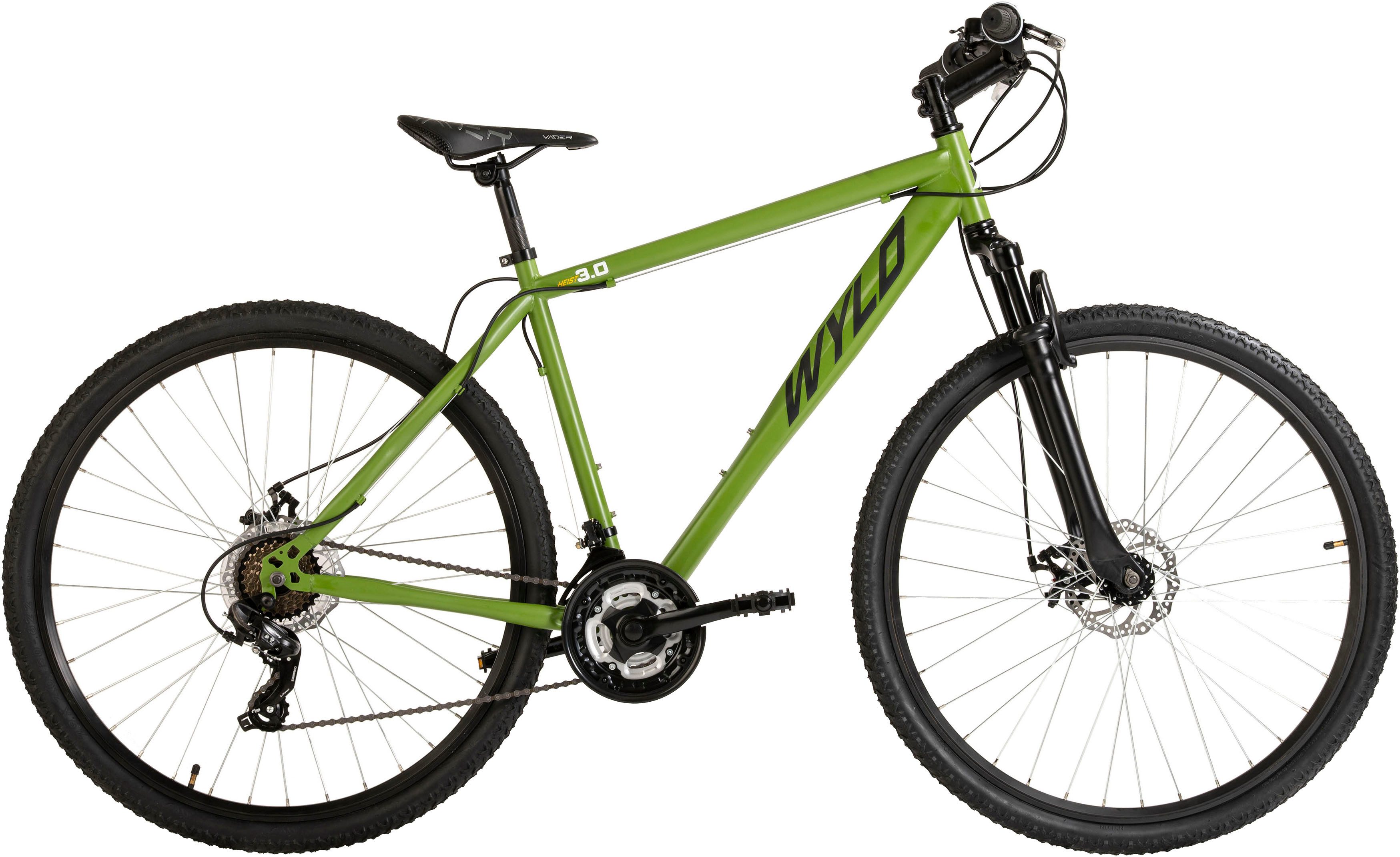 WYLD Mountainbike Mountainbike Все бренды Twentyniner 29“ Heist grün 21 Gänge RH 51 cm, 21 Gang, Kettenschaltung