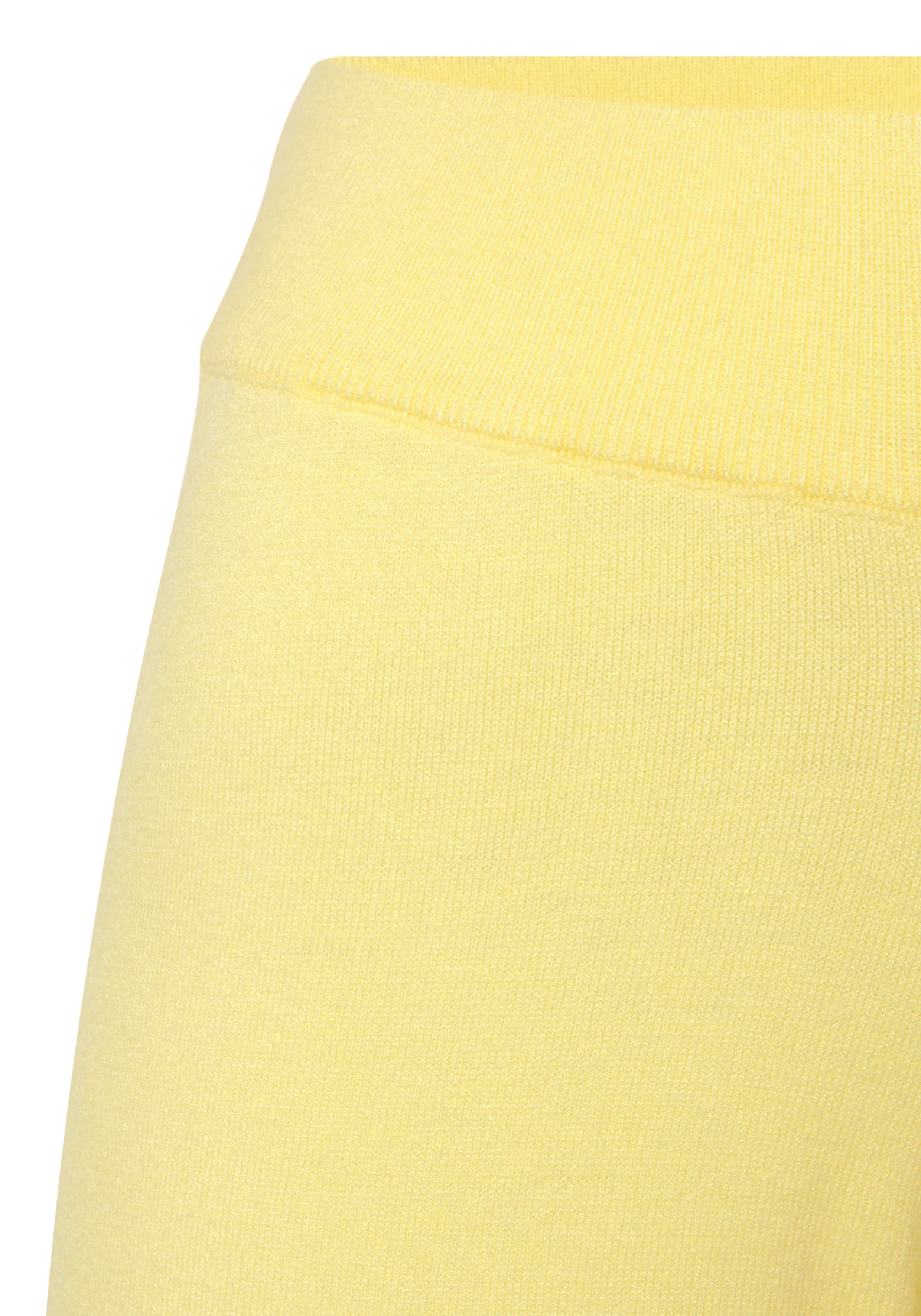 LASCANA Strickhose mit weitem Bein, Loungewear