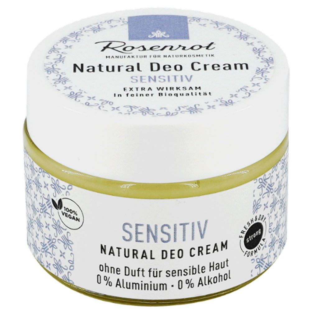Rosenrot Deo-Creme Deo Creme Sensitiv, 50 g