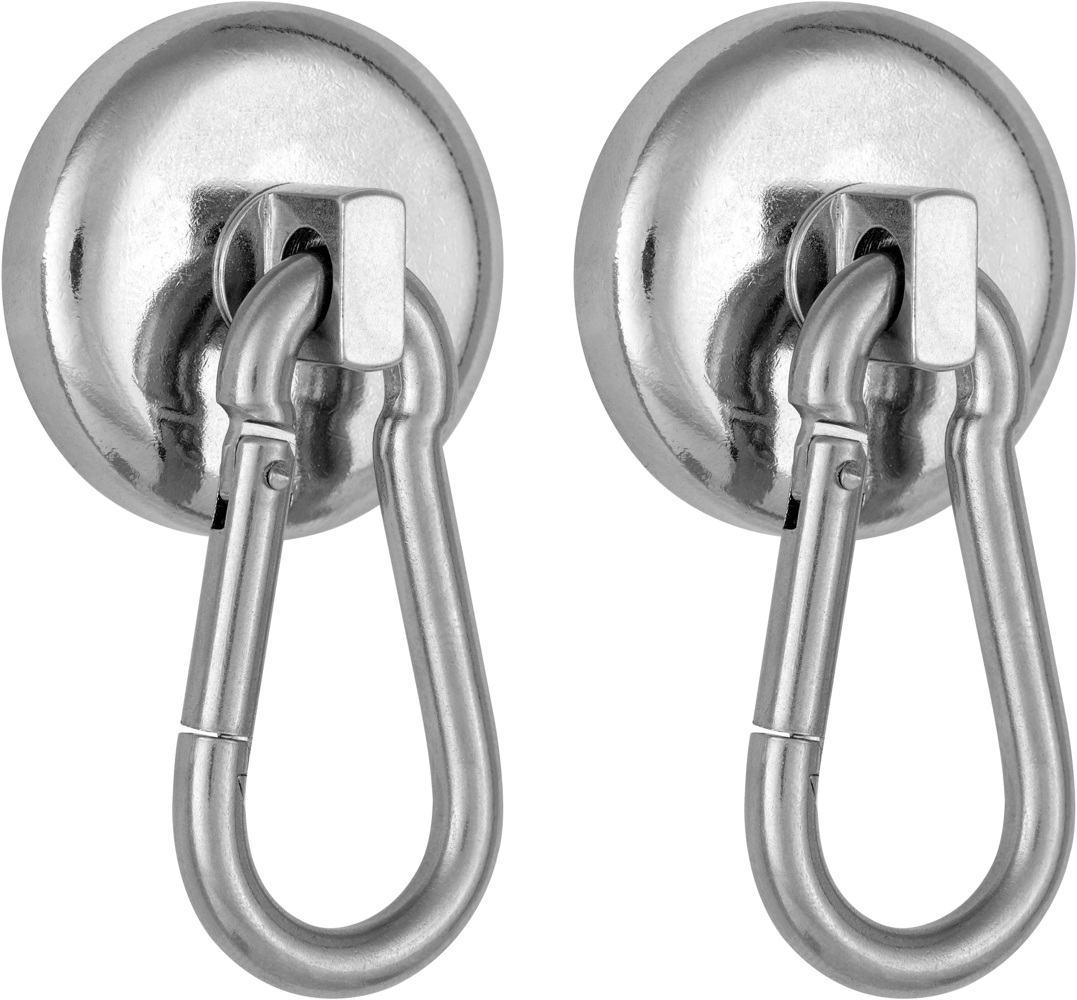 Poppstar Wandhaken Magnet-Karabiner stark, für Wand günstig online kaufen