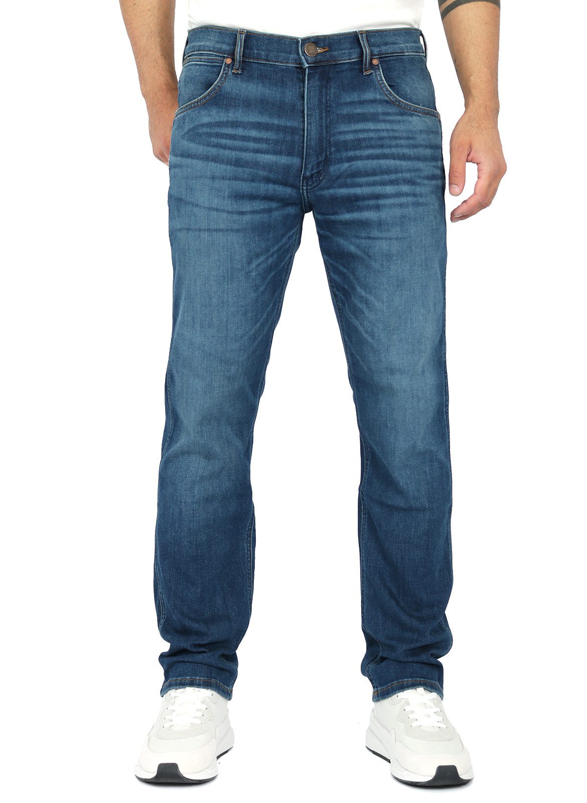 Wrangler Straight-Jeans Regular Fit Supersoft - günstig online kaufen