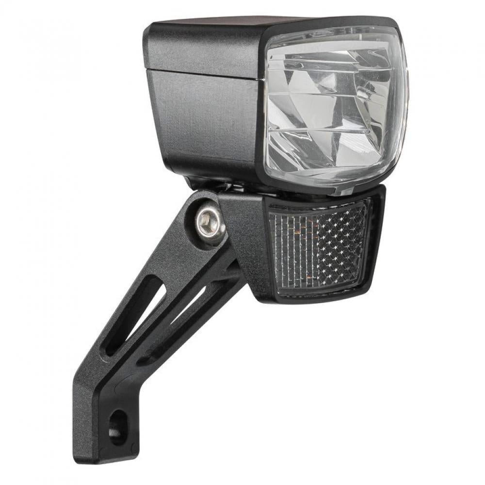 Fahrradbeleuchtung AXA Nxt 60 Dynamo Frontlicht 60 Lux - Steady-Light-Funktion für sicher