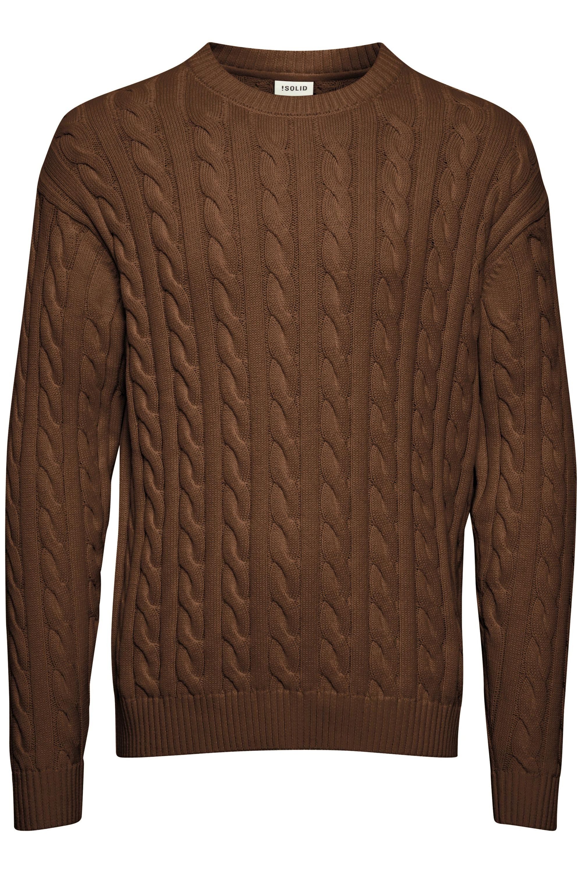 !Solid Strickpullover SDMalcolm Schöner Strickpullover mit Zopfmuster