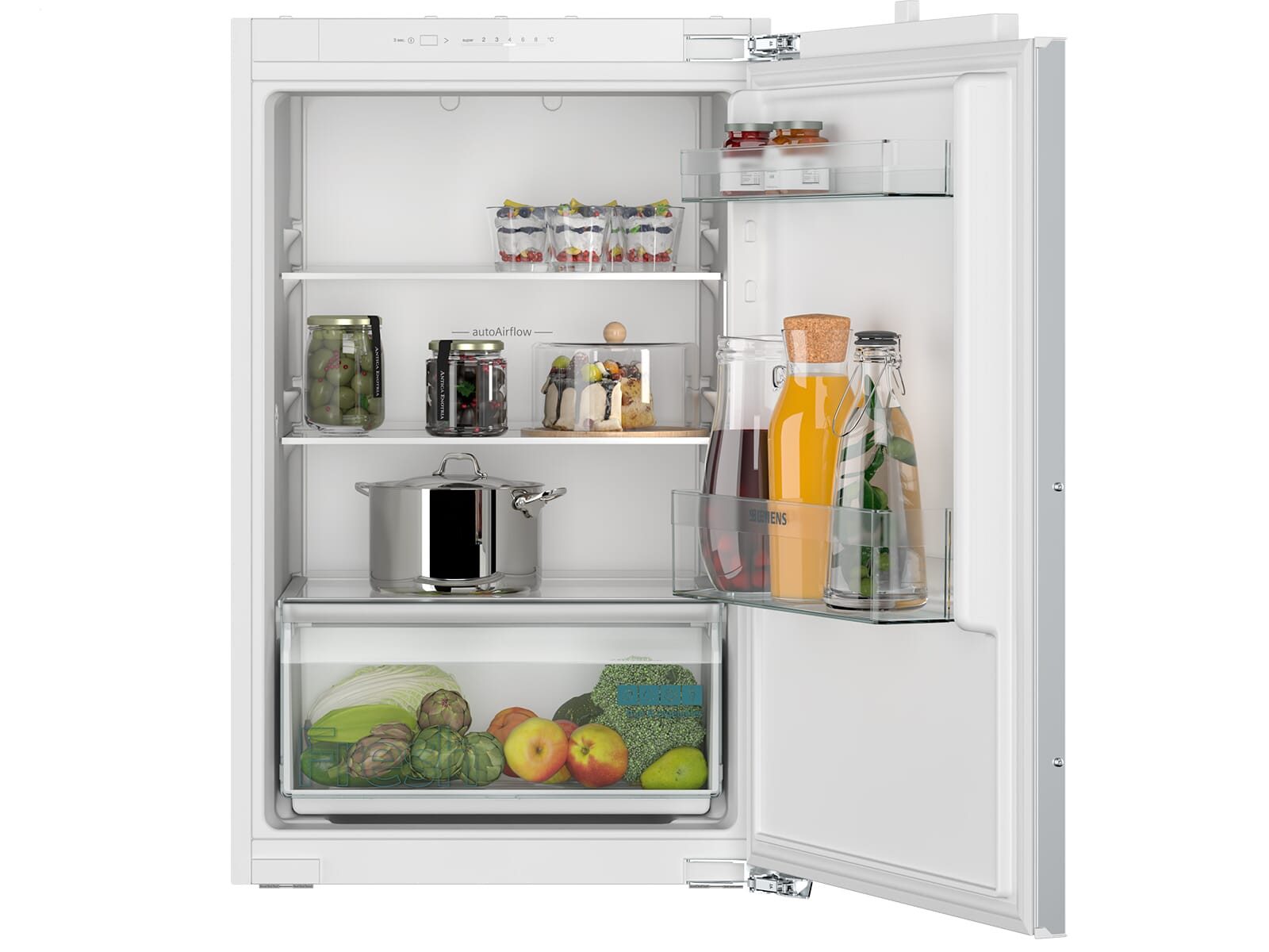 SIEMENS Einbaukühlschrank KI21R2FE1, 0.0 cm hoch, integrierbar