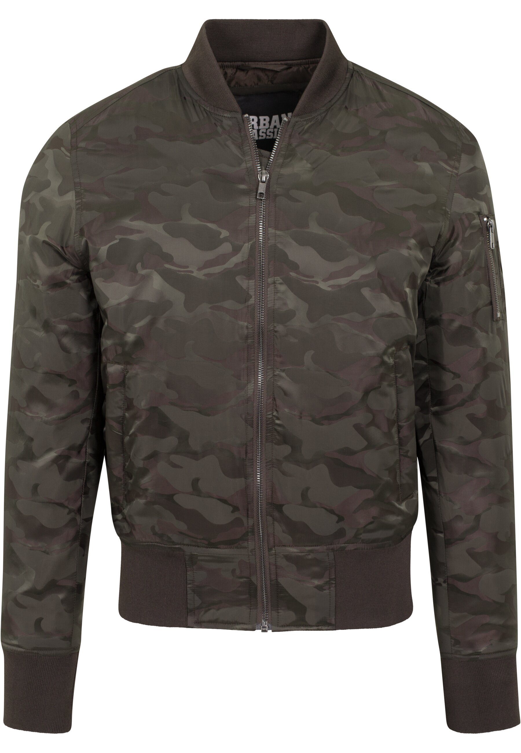 URBAN CLASSICS Bomberjacke Urban Classics Herren Tonal Camo Bomber Jacket (1-St)