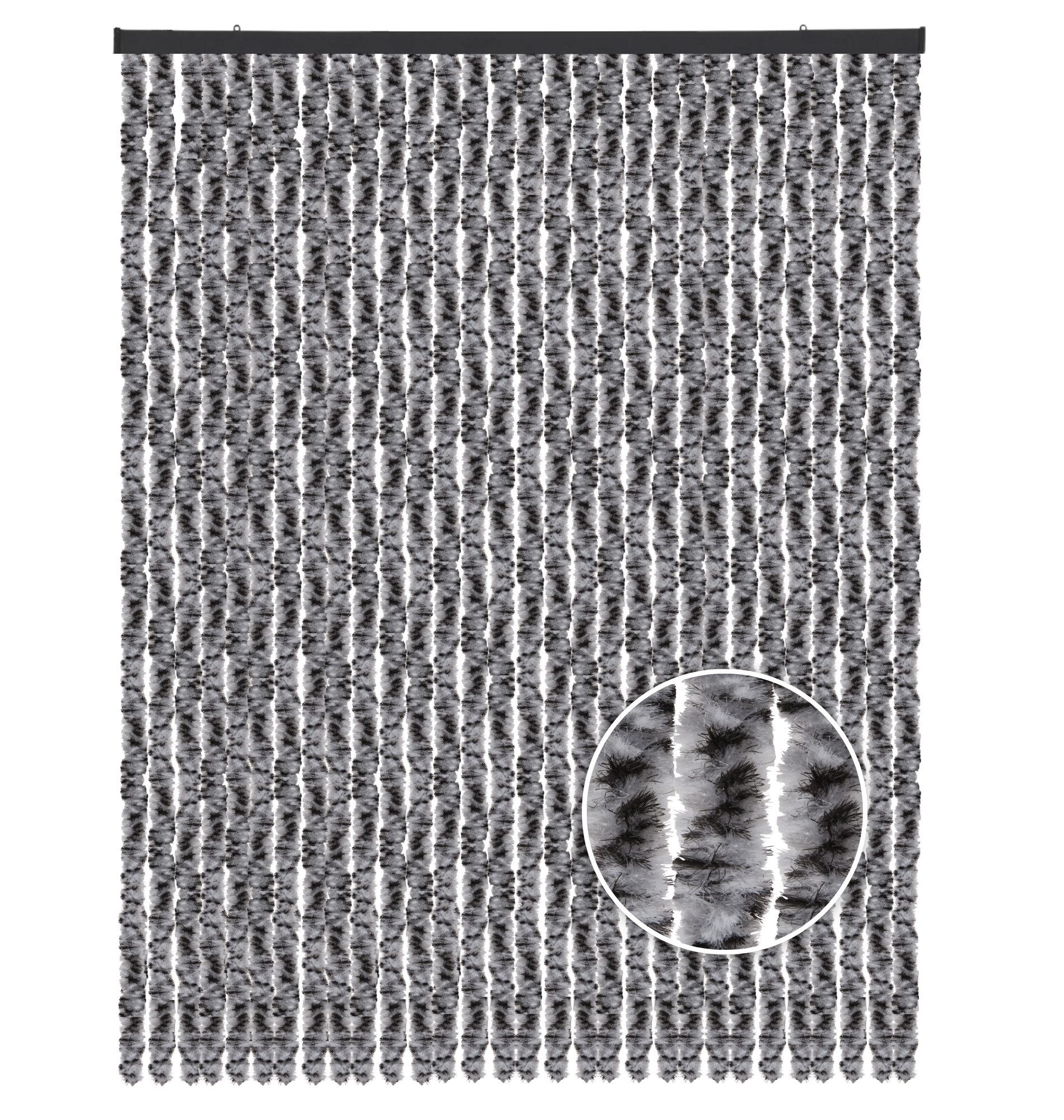 Arsvita Türvorhang Flauschvorhang 120x220cm, Ösen (1 günstig online kaufen