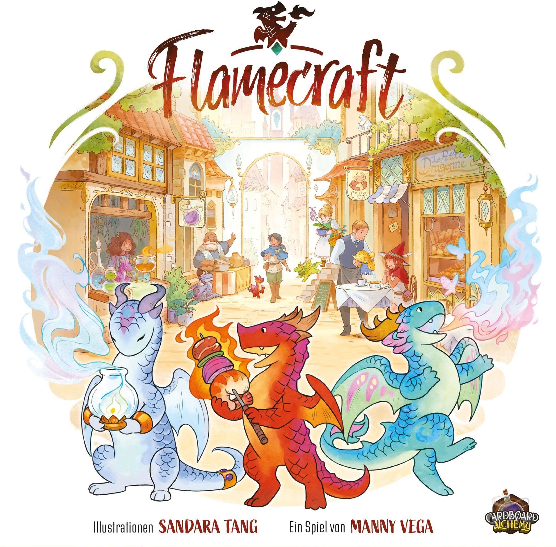 Spiel Cardboard Alchemy - Flamecraft