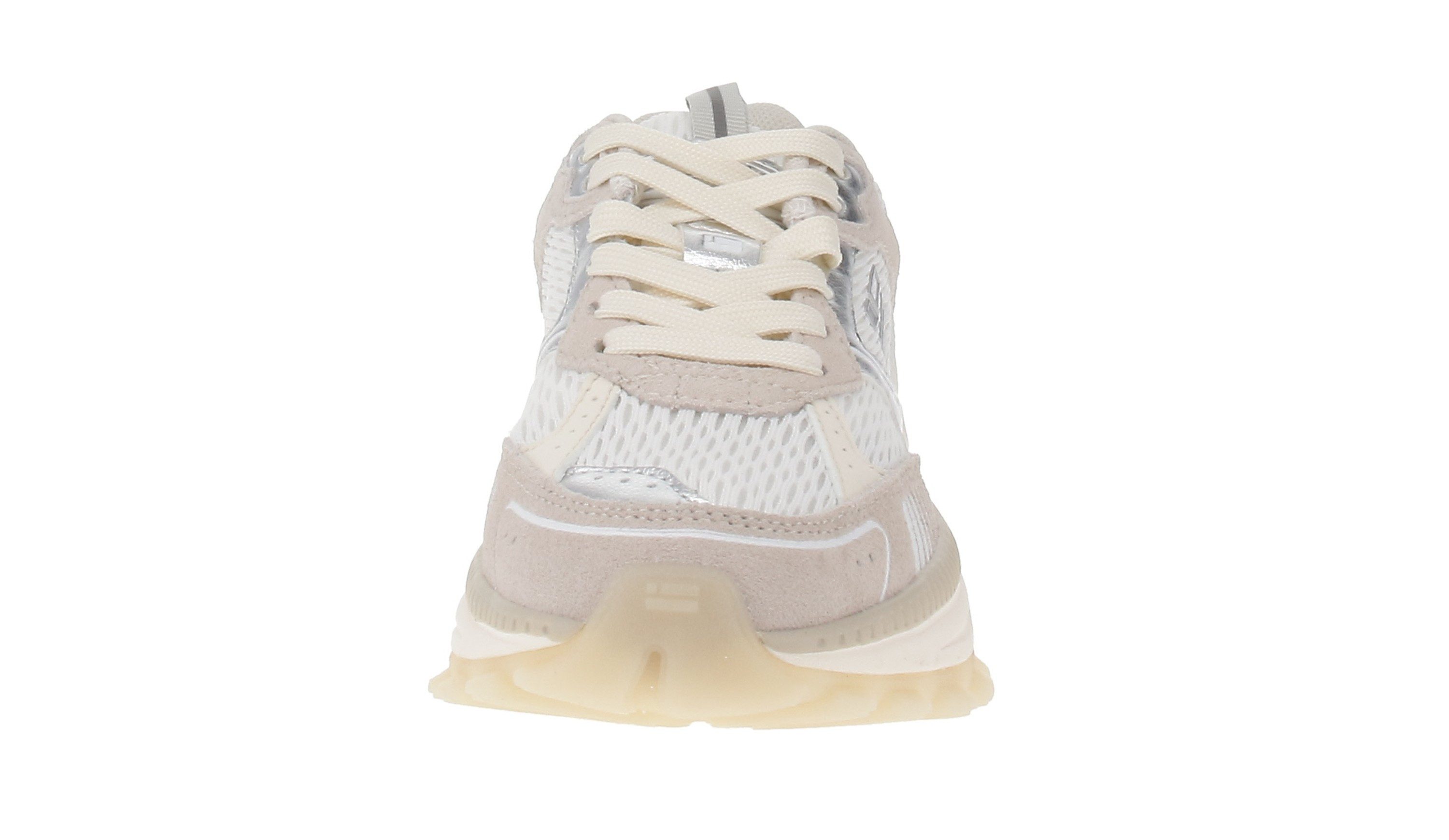 Franklin D.Franklin DFSH347007 Track Flame - Damen Sneaker - Metalic-Silver Sneaker