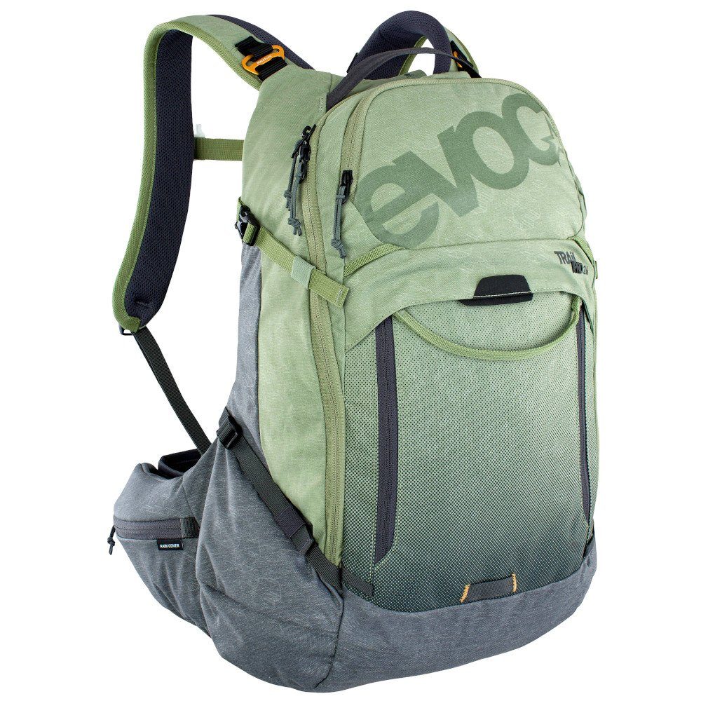 EVOC Fahrradrucksack Fr Trail Pro 26 Protektorenrucksack Trinkrucksack olive