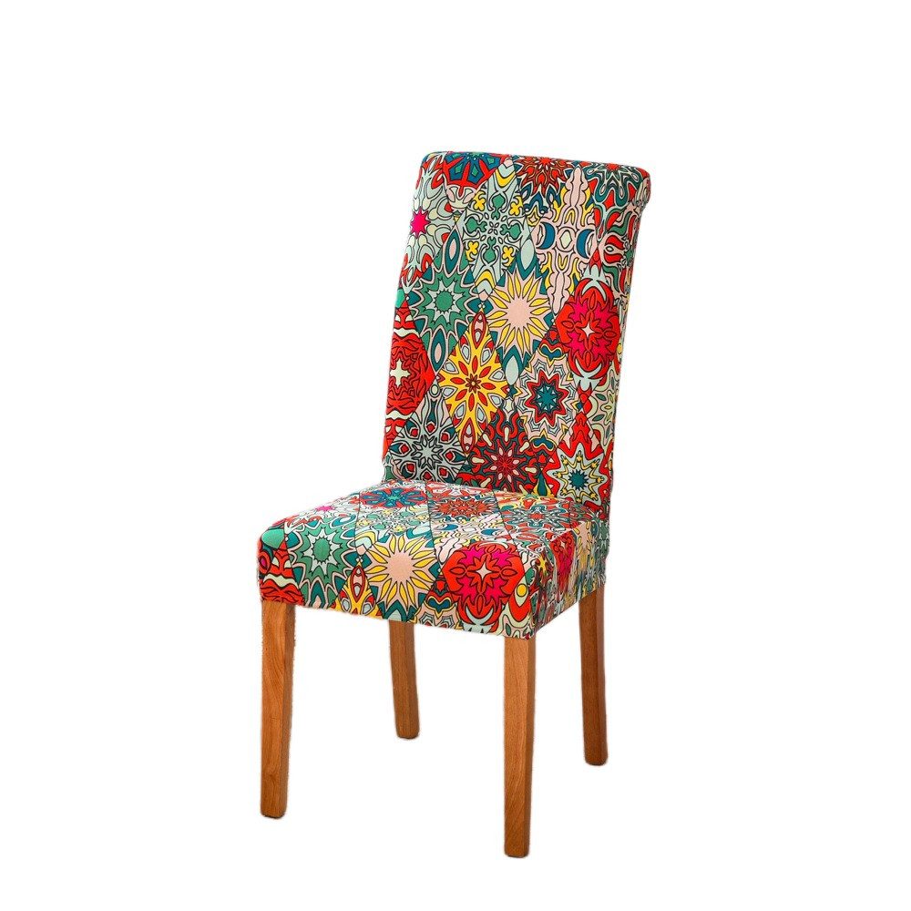 Coonoor Stuhlhusse Elastische Moderne Bedruckte Stuhlhussen Stretch Abnehmb günstig online kaufen