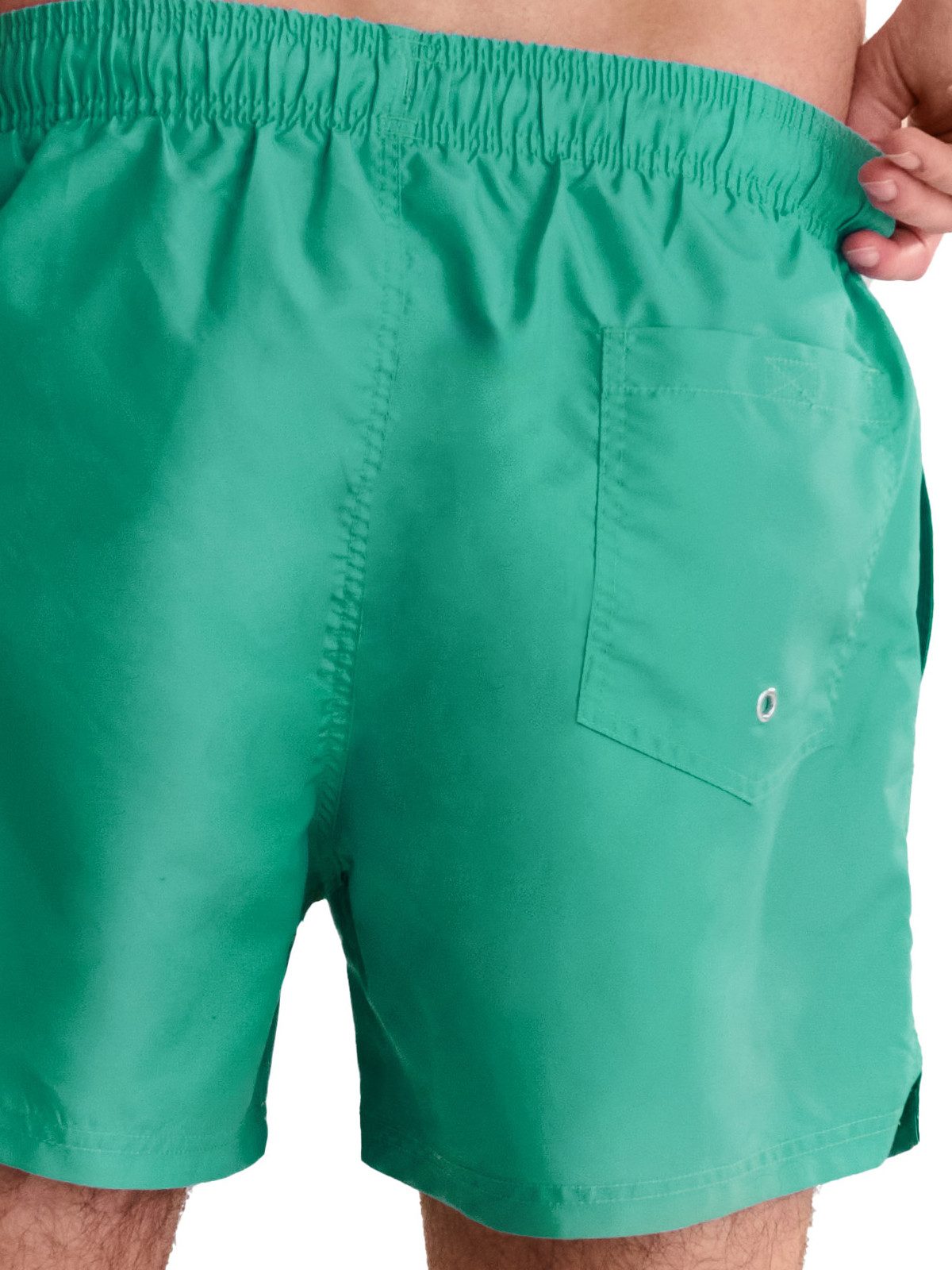 Lisca Boxer-Badehose Herren Bade Boxershorts Men Swimwear (Stück, 1-St) lockere Herrenbadehose, Taschen an den Seiten