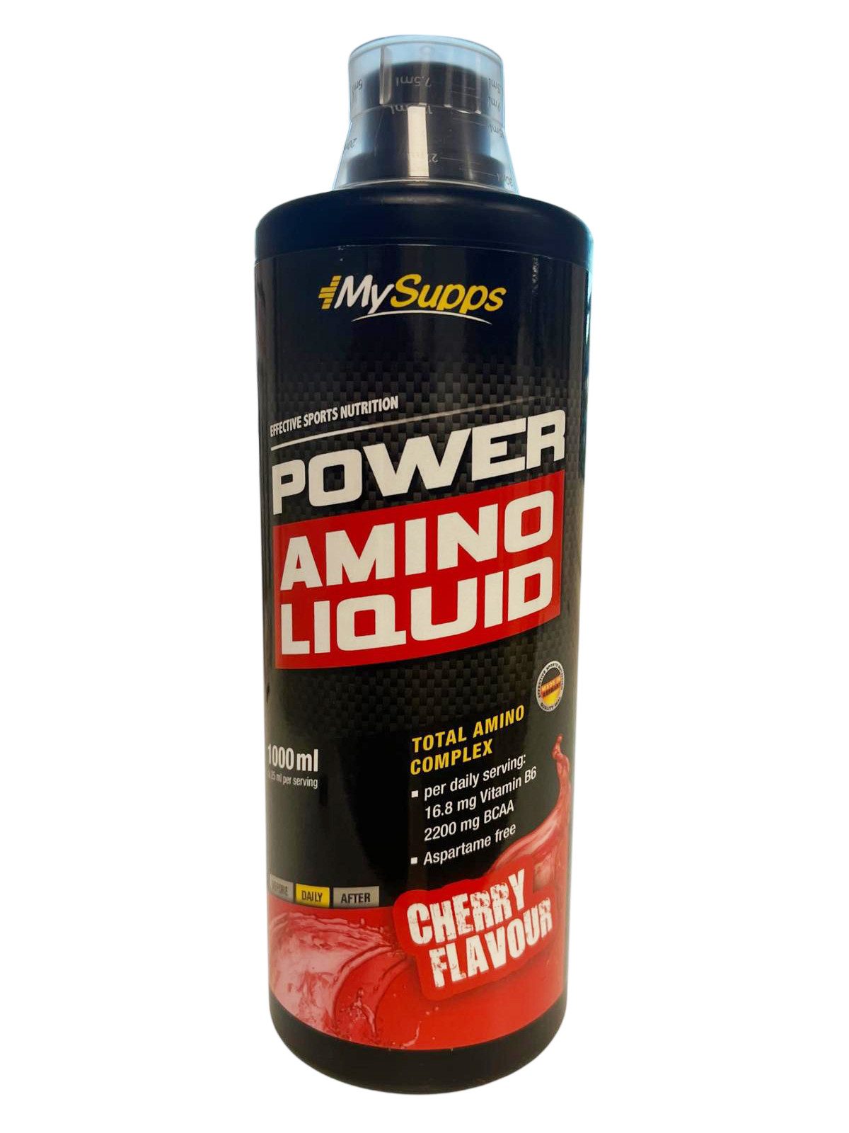 MySupps Power Amino Liquid 1000ml Sirup, 1000 ml