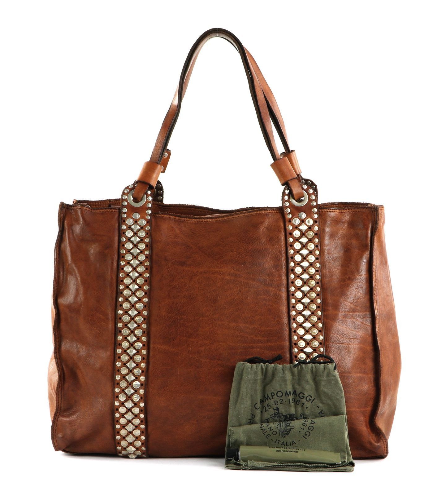 Campomaggi Cognac Schultertasche