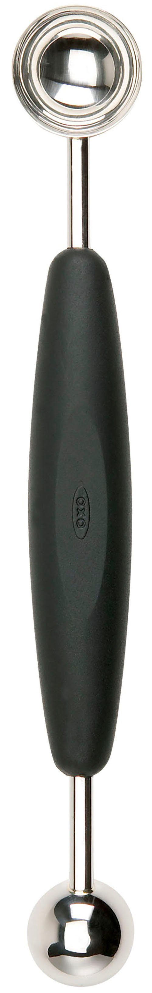 OXO Good Grips Слайсер для фруктов, Melonenausstecher aus Edelstahl, spülmaschinenfest