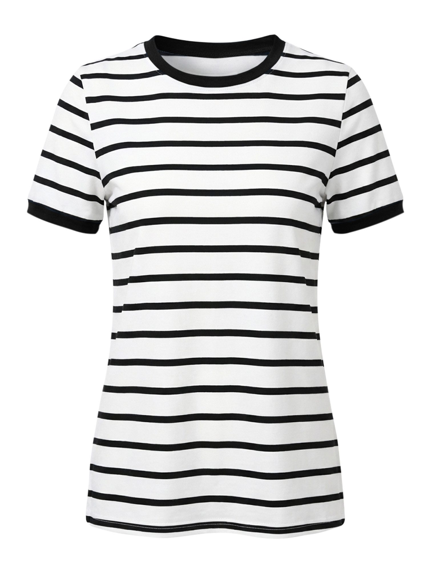 Imily Bela T-Shirt Damen Einfaches Kurzarm Top (Packung, 1-tlg., 1per-Pack) günstig online kaufen
