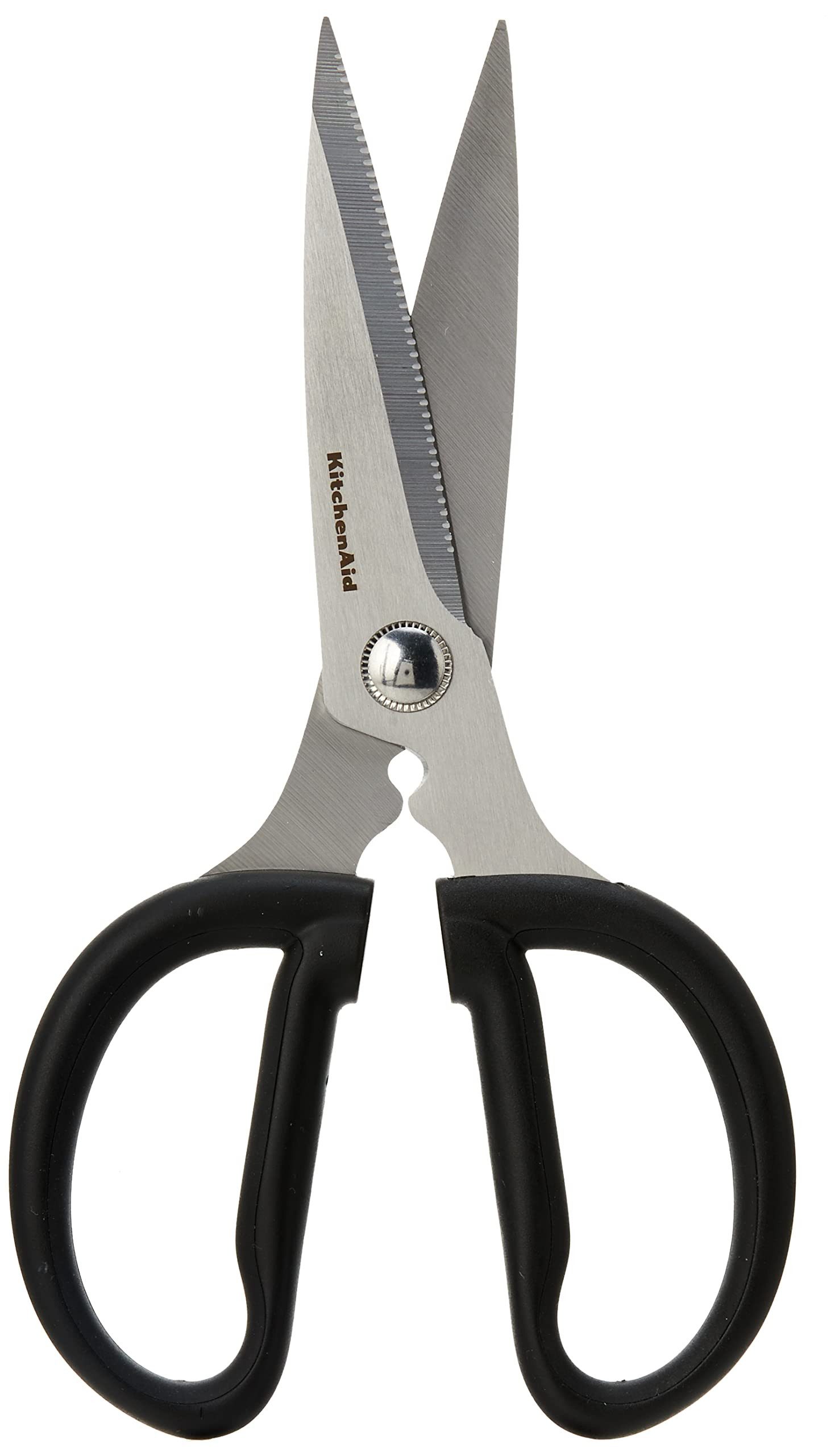 KitchenAid Universalschere Allzweckschere, Robuste Edelstahlklingen, Komfortgriffe, Klingenschutz