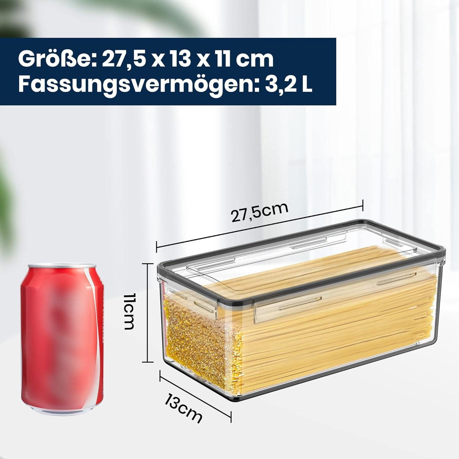 LuxusKollektion Aufbewahrungsbox Vorratsdosen Set mit Luftdichtem günstig online kaufen