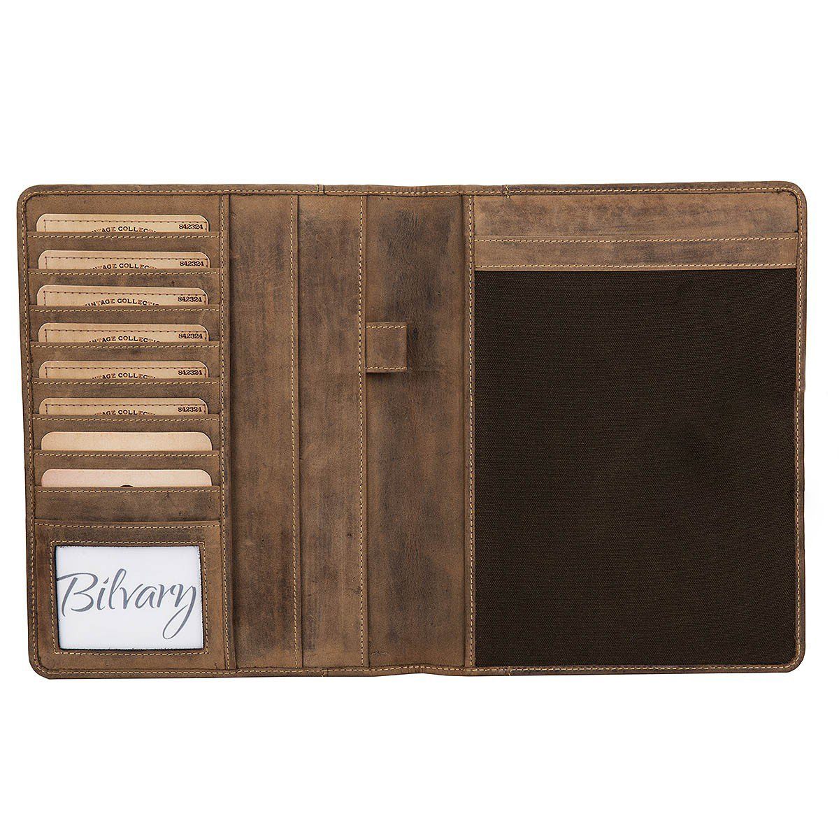 Thumbnail - Greenburry Schreibmappe Vintage Leder Schreibmappe A5 Konferenzmappe BV-GB-5/W-25