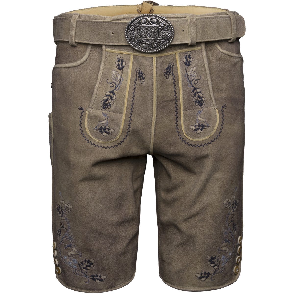 Krüger Trachtenlederhose Keanu Herren (1-tlg) Trachtenlederhose, Trachtenhose, Bayerische Lederhose, Oktoberfest