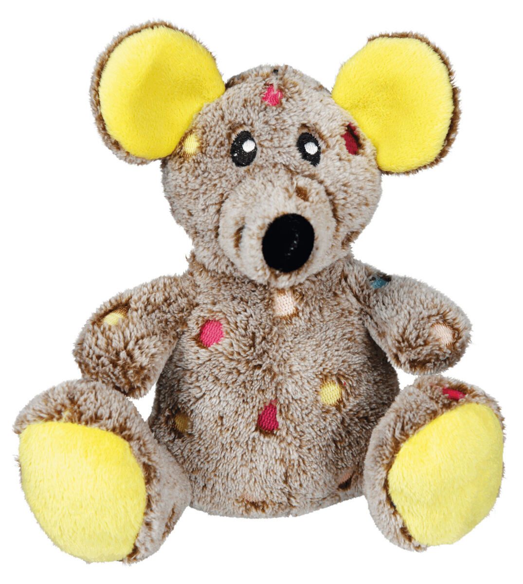 TRIXIE Tierkuscheltier Hundespielzeug Maus - diverse - 17 cm, Plüsch
