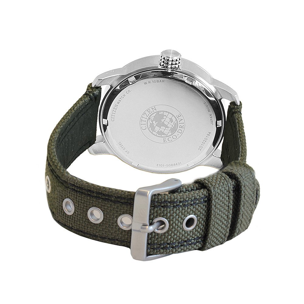 Citizen Solaruhr BM8470-11EC, Armbanduhr, Herrenuhr, Datum, Textilarmband