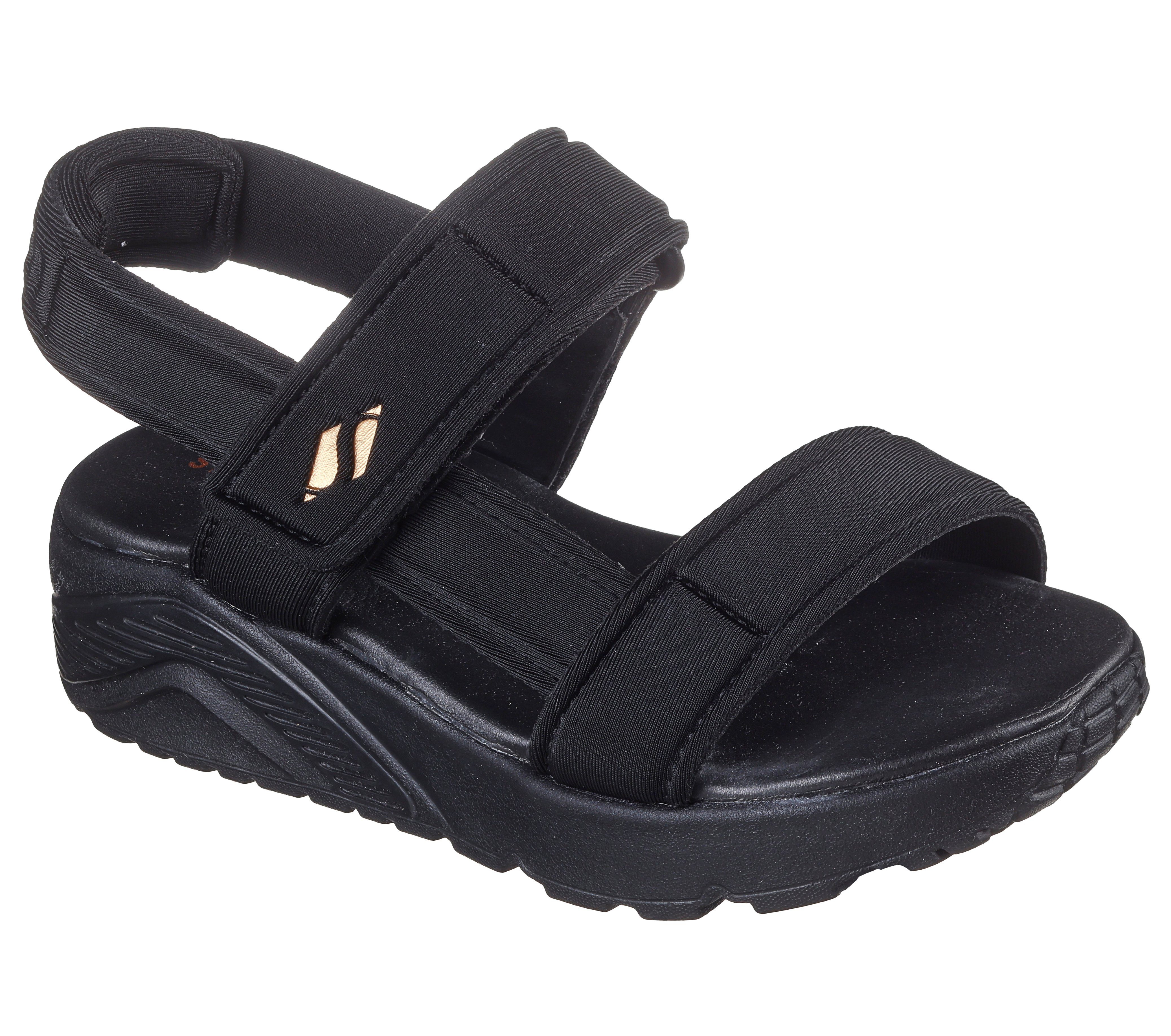 Skechers UNO LITE SANDAL-SUNNY STAND Sandale Sommerschuh mit Plateausohle, Größenschablone zum Download
