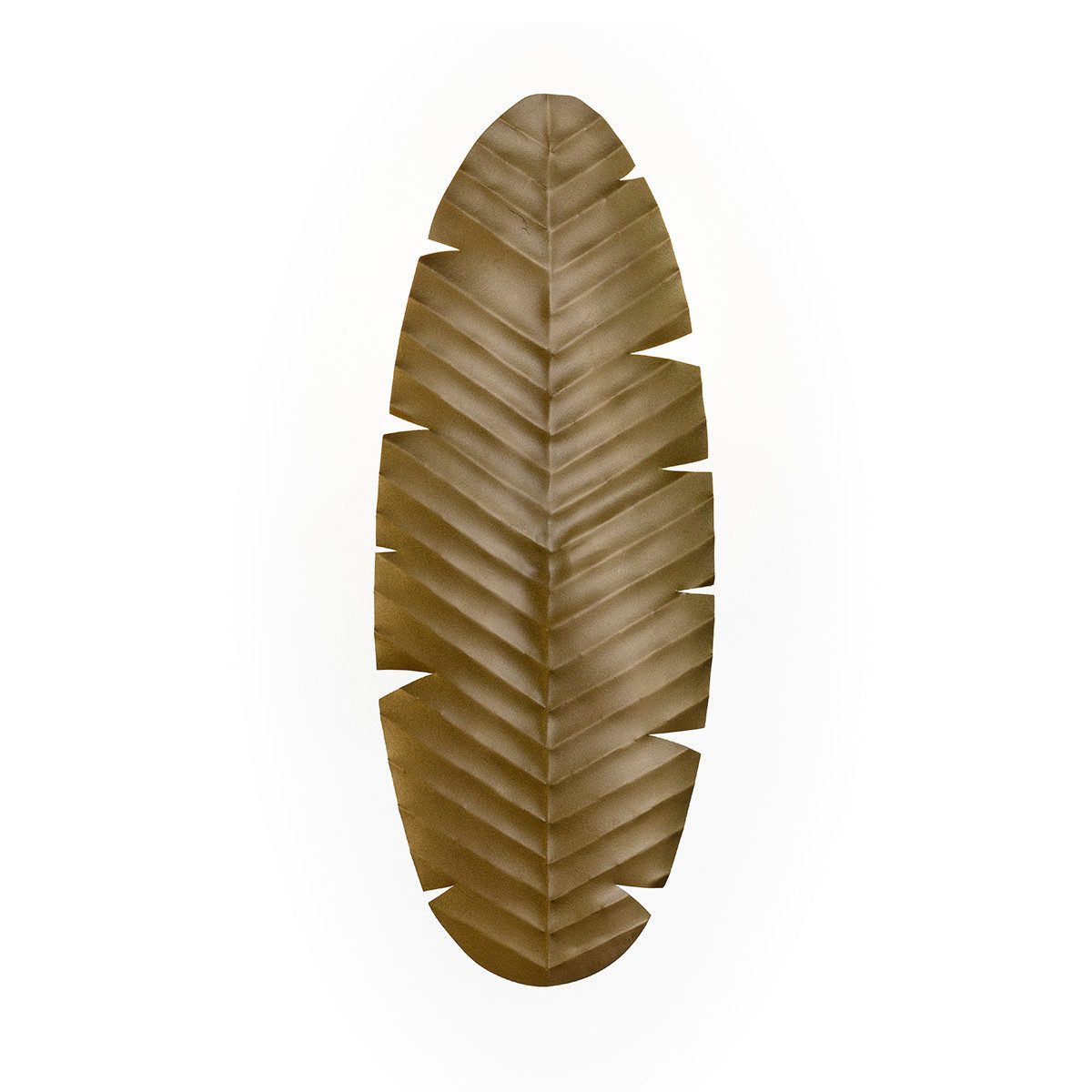Signature Home Collection Wandleuchte Wandleuchte Blatt in gold, Metall, ohne Leuchtmittel, warmweiß, Wandleuchte in Blattform – Bild 2 von 3