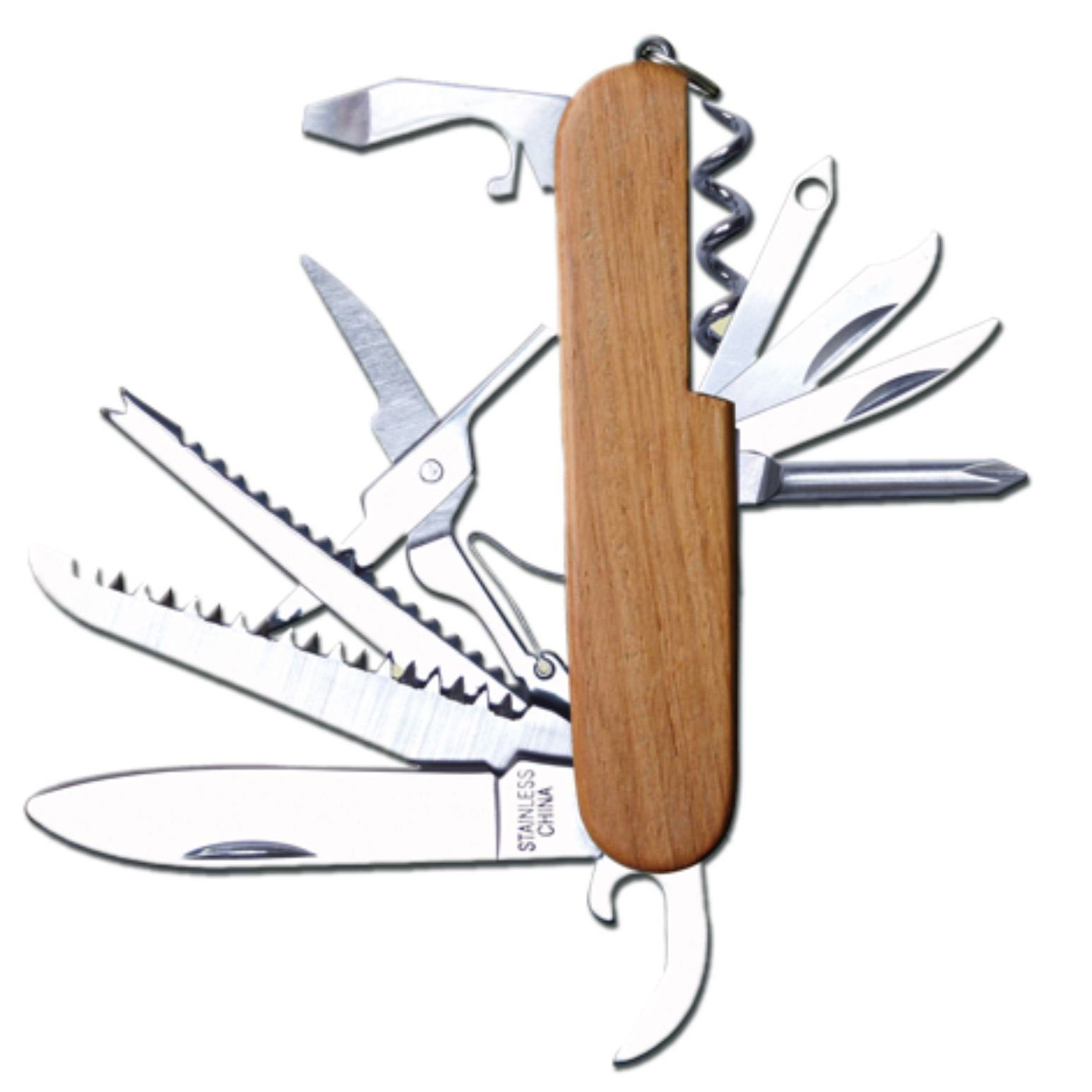 Corvus Spielwerkzeug TASCHENMESSER HOLZGRIFF NATUR