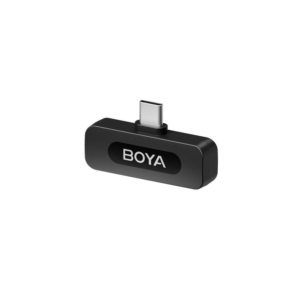 BOYA Mikrofon Handymikrofon Funkmikrofon (Spar-Set, 1-tlg), USB-C, Rauschunterdrückung, Ladefunktion